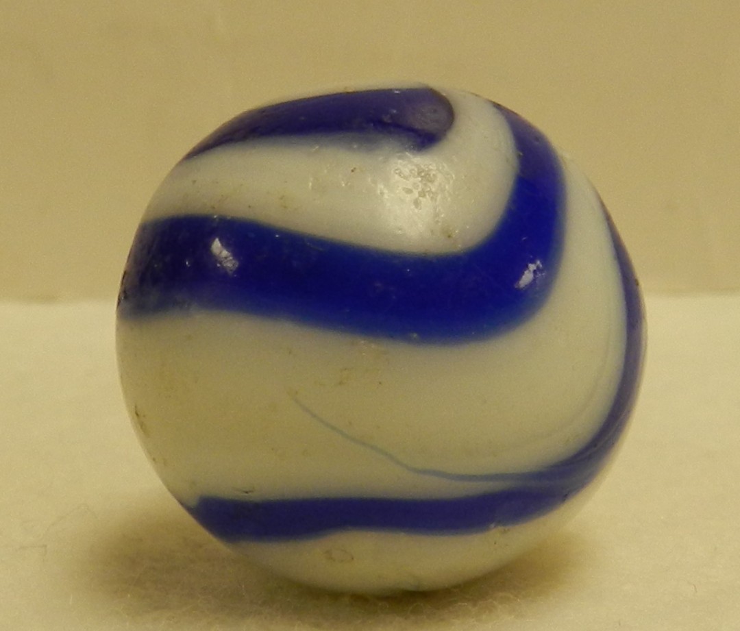 #21050m Large 1.06 Inches Vintage Yasuda Glass Transitional Shooter Marble