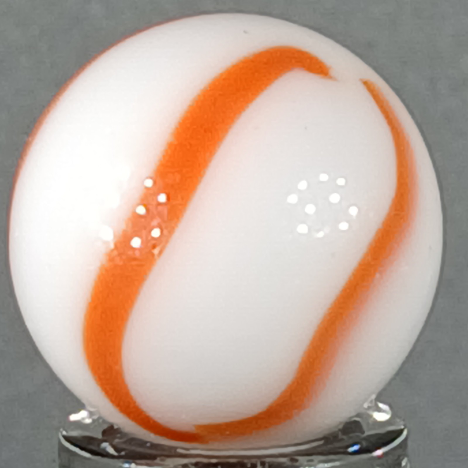 Vintage Marble King Candy Stripe .59 Inches Near-Mint Condition