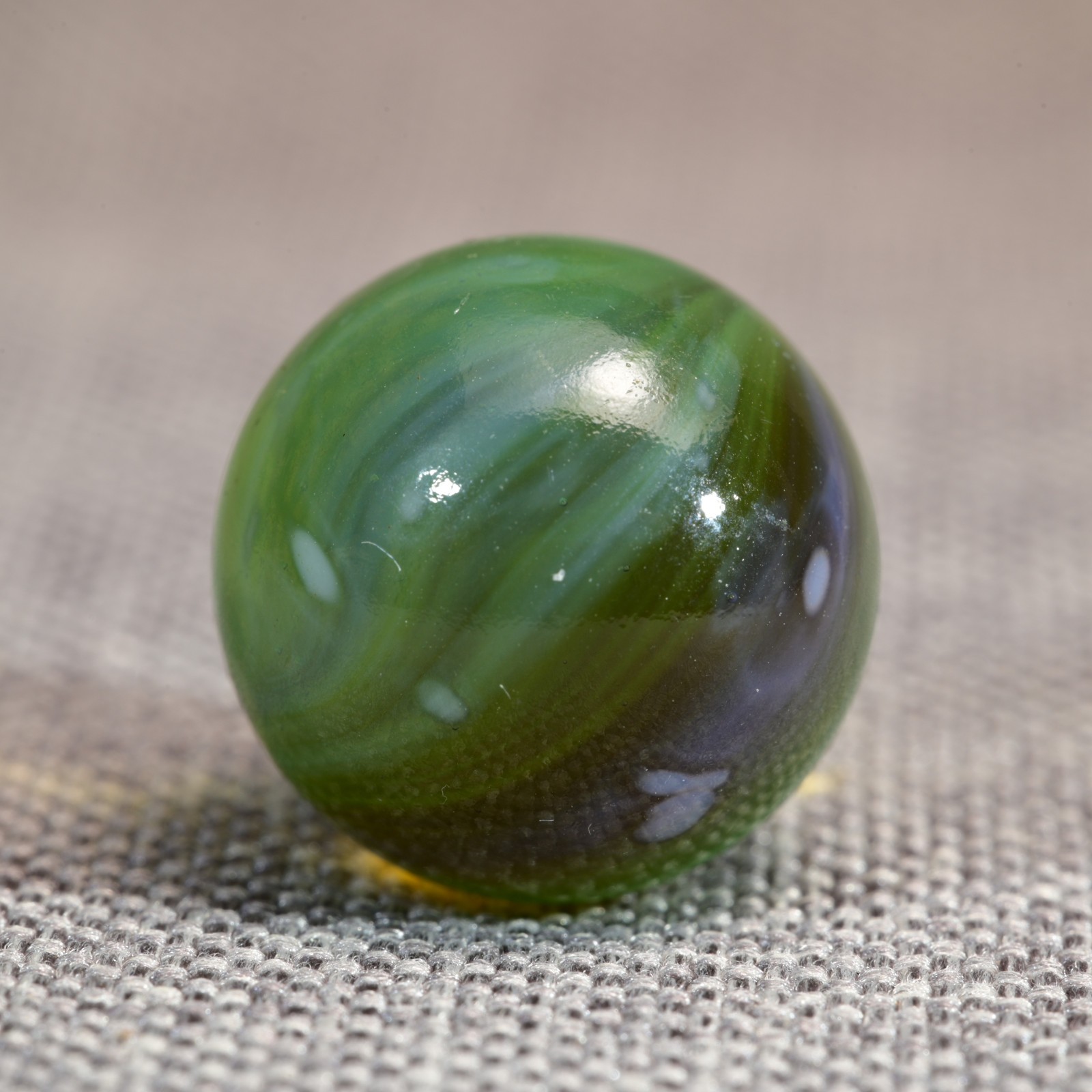 Moldy/Mouldy Vintage Marble 1960’s Funky Hues & Subtle Spots 5/8”