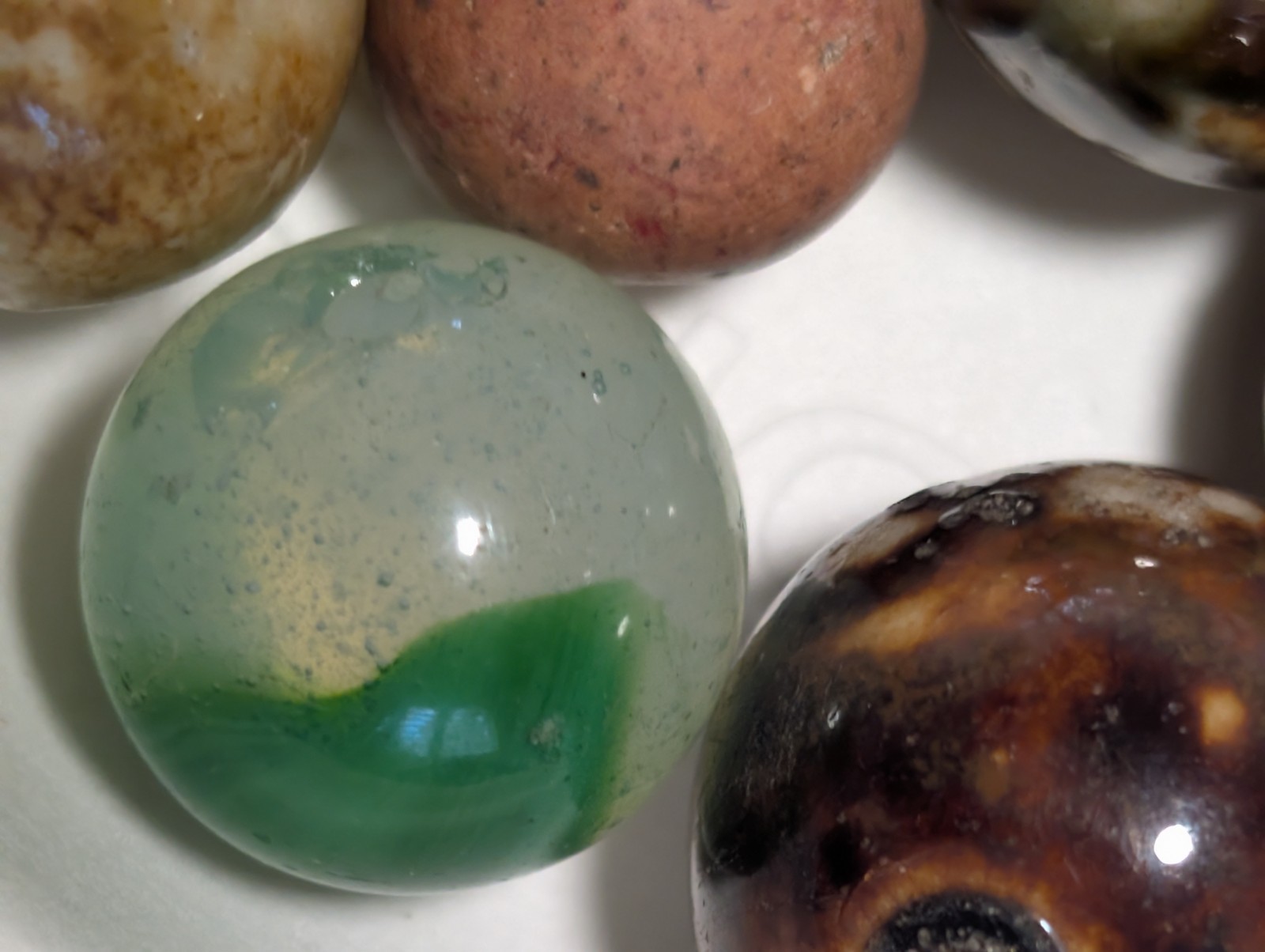 #2 Collectable Mint- Excellent Vintage Mixed Beautiful Marbles, 1930’S-1960’S