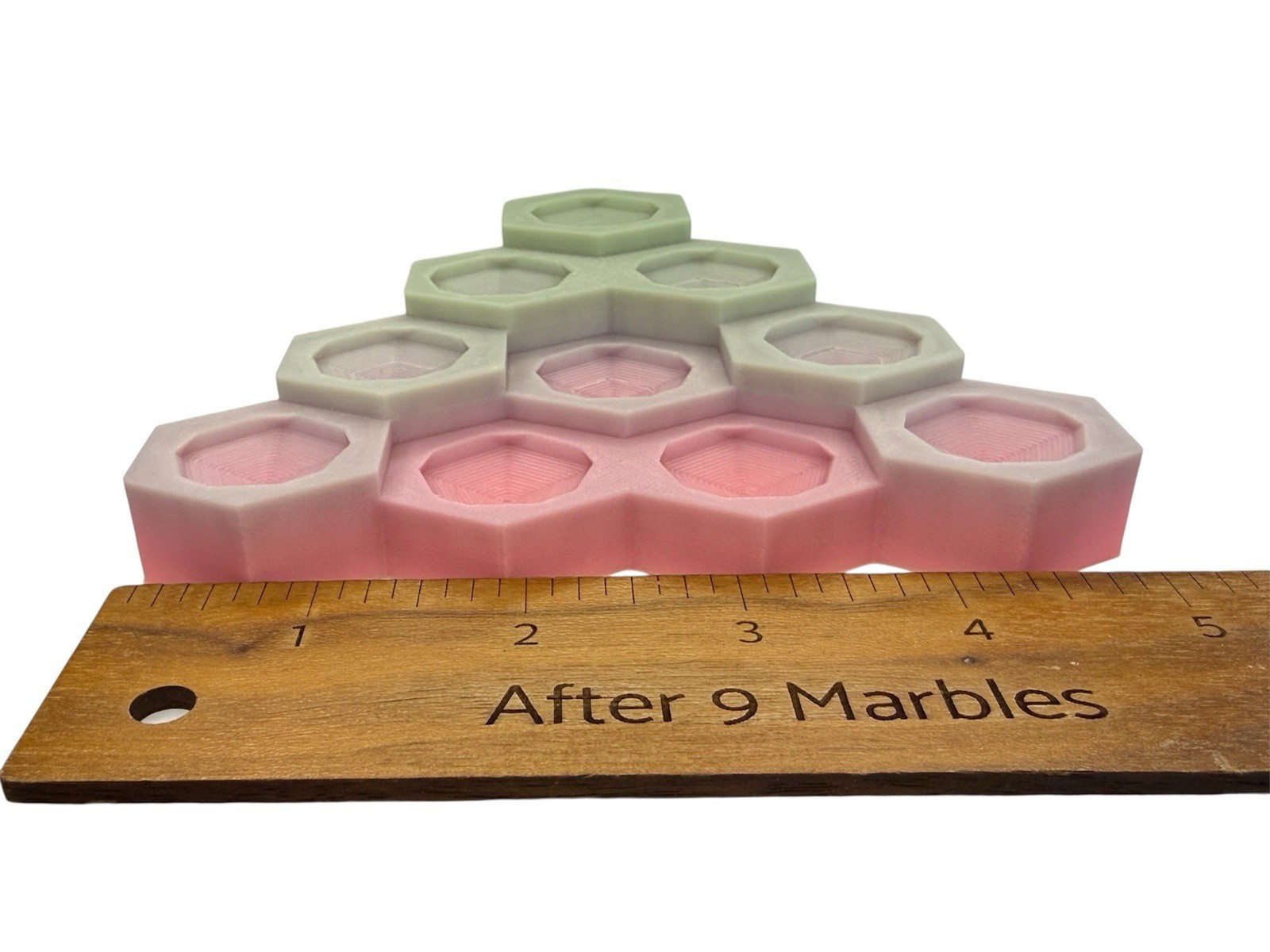 Marble Display Stand For 1” Marbles Spheres And Orbs – Lot #8543