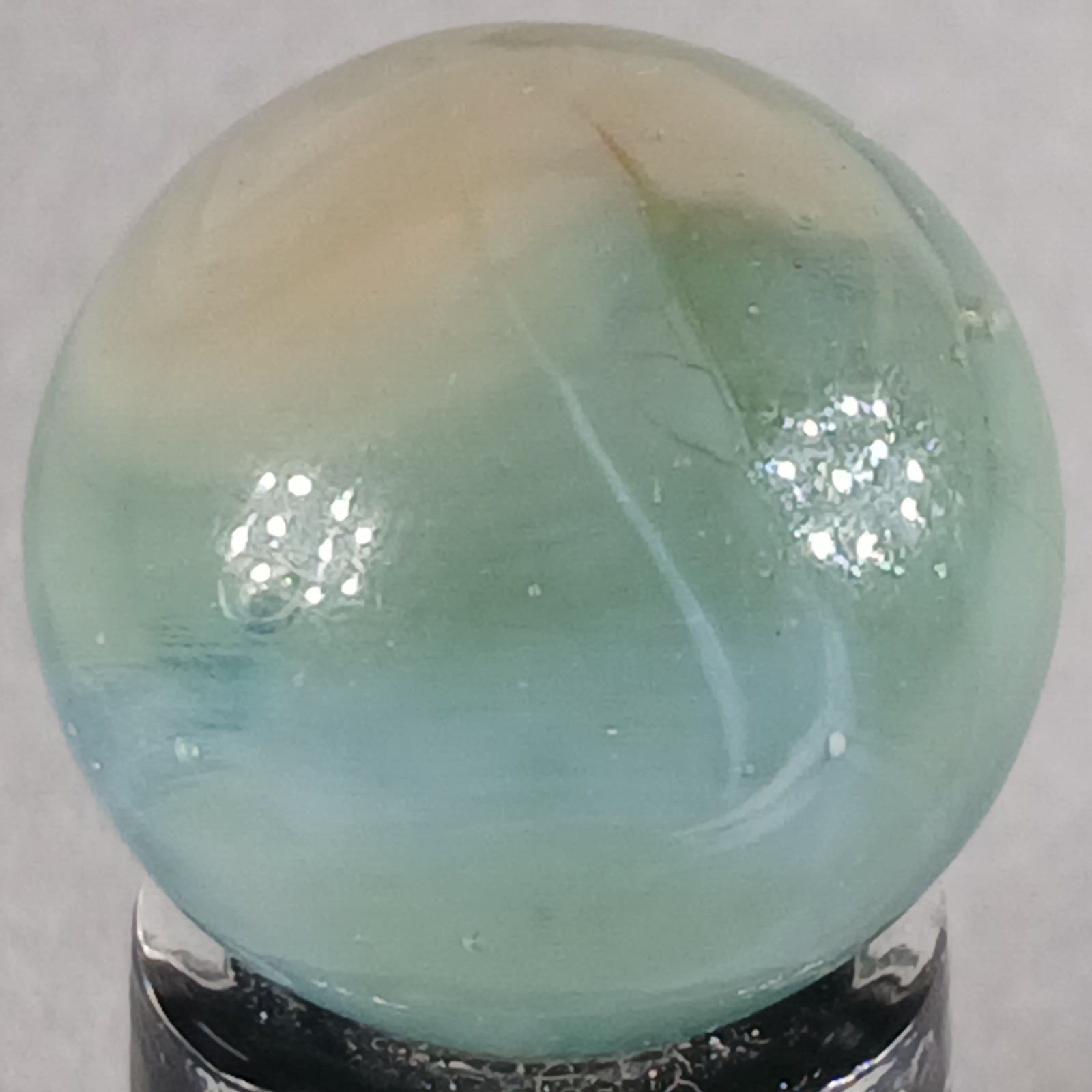Vintage Vitro Conqueror Marble .61 Inches Near-Mint Condition Combined Shipping