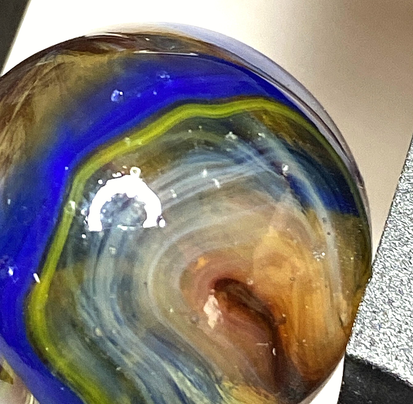 DAS/CHAMPION/WV/JABO ALL I CAN SAY IS WOW TRANSPARENT SWIRLED SHOOTER .71″ M588