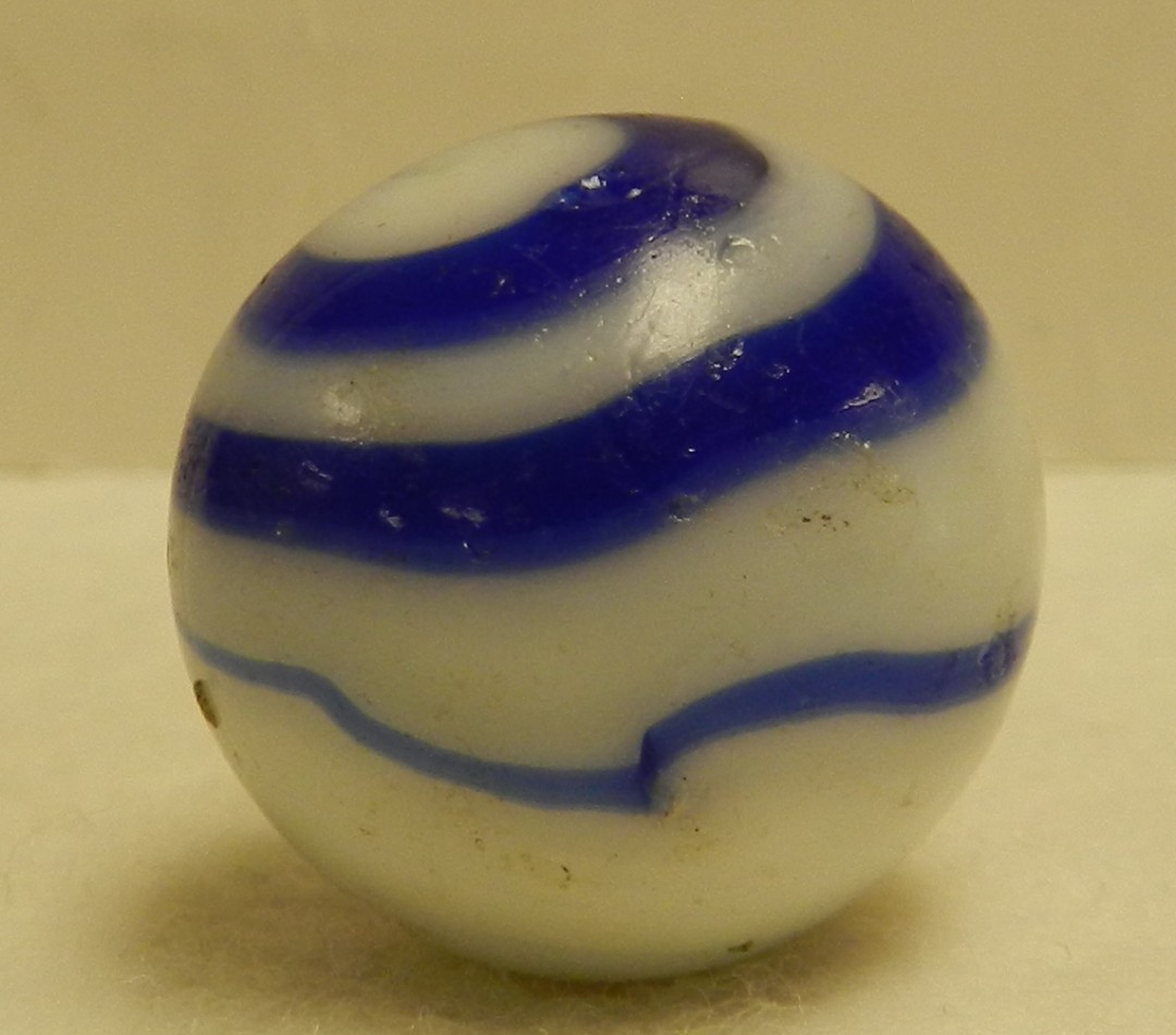 #21050m Large 1.06 Inches Vintage Yasuda Glass Transitional Shooter Marble