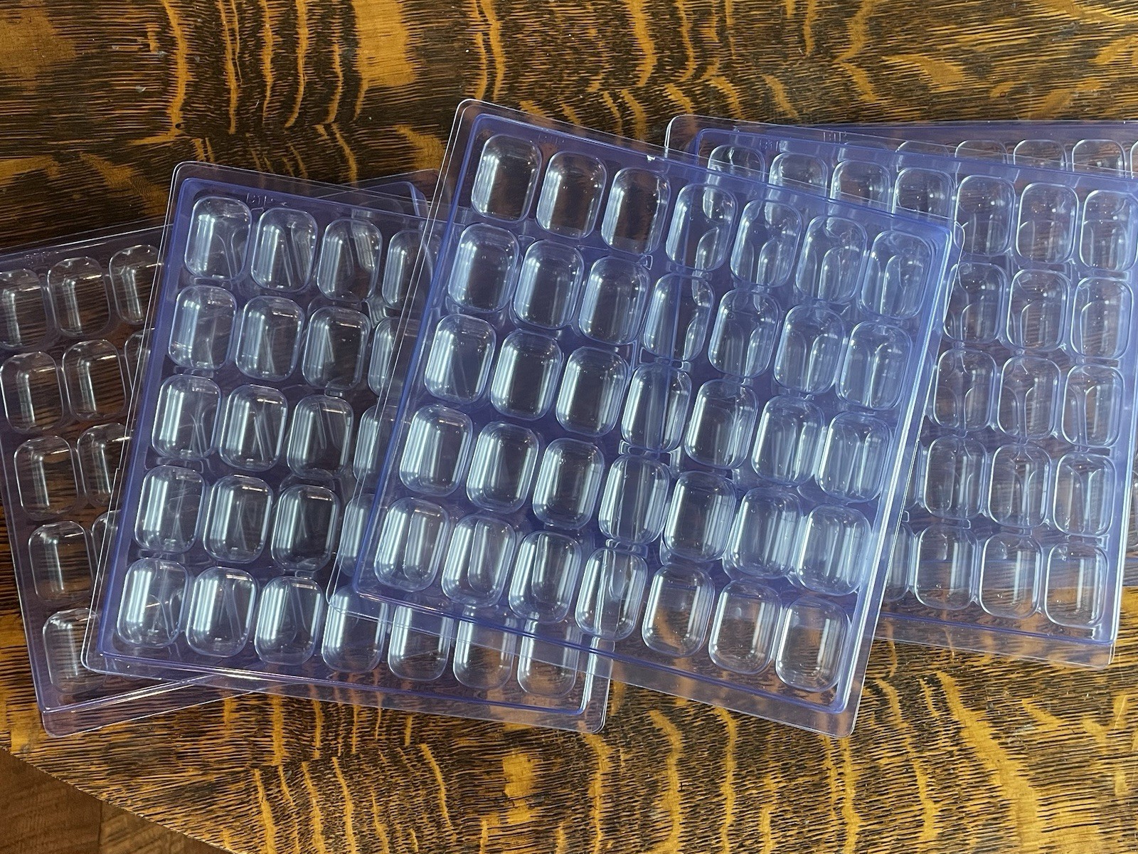 New BTP Brand USA 🇺🇸 Made /35 Count Marble Display/storage – 5 Cases.