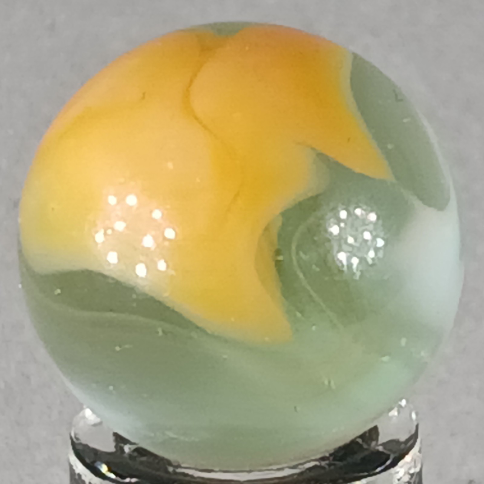 Vintage Vitro Conqueror Marble .61 Inches Near-Mint Condition Combined Shipping
