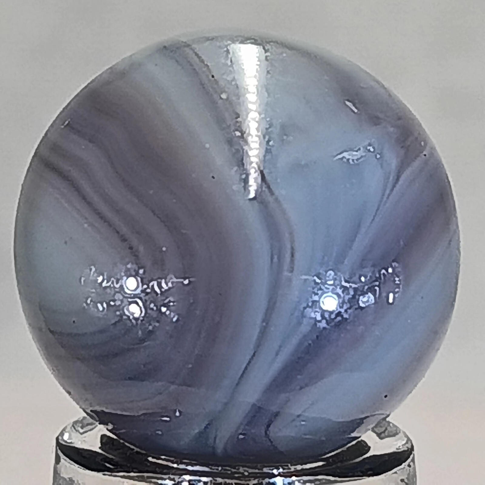 Vintage Champion Swirl Marble .61 Inches Near-Mint Condition Combined Shipping