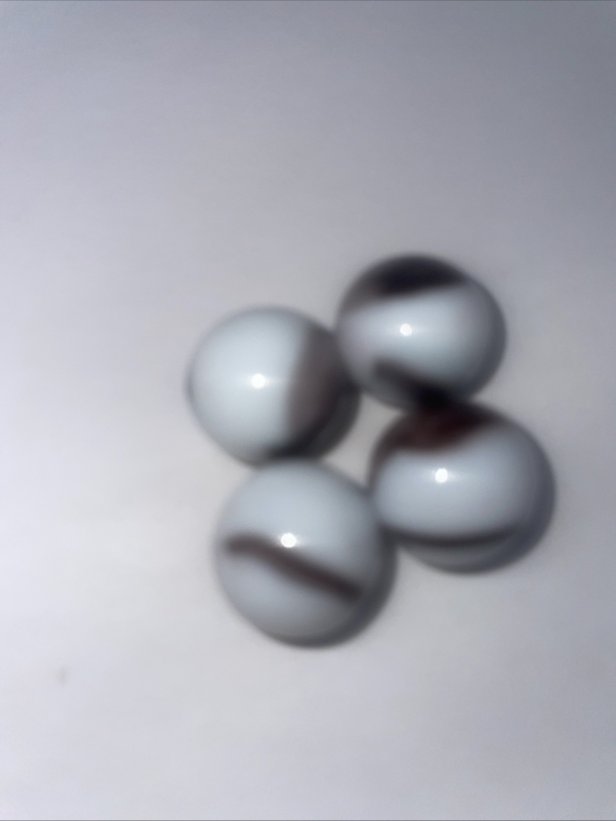 AKRO Agate Purple Prize Lot Of 4 Marbles