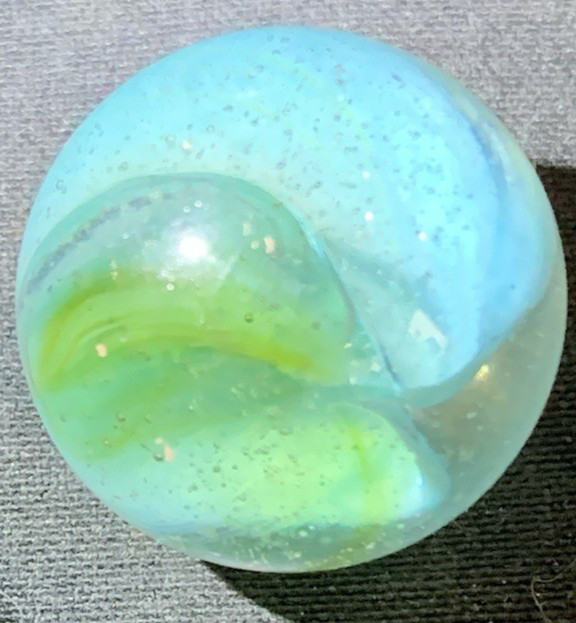 Vintage Marble Shooter – Christensen, Peltier, Agate? Original Owner! UNIQUE!