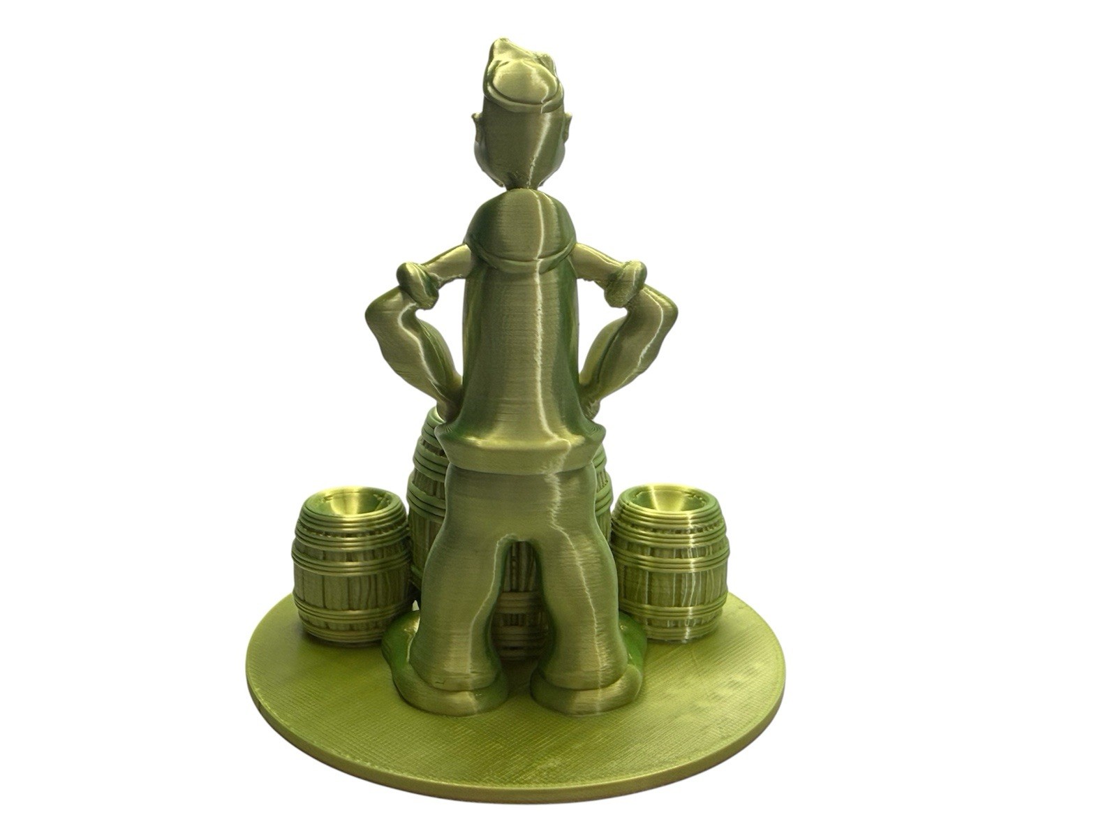 Popeye Marble Display For Marbles – Lot #9203b