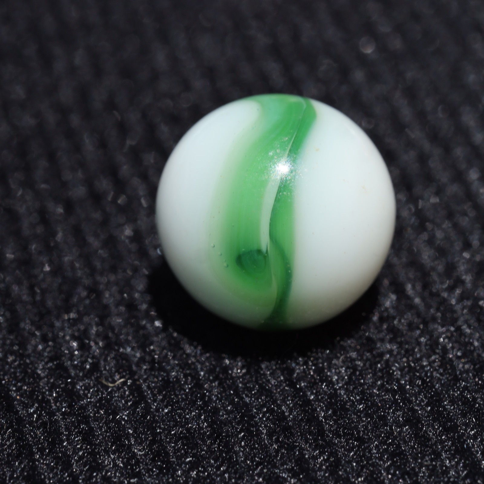 ALLEY Green White WV West Virginia Swirl Marble 5/8″ M Combined Shipping