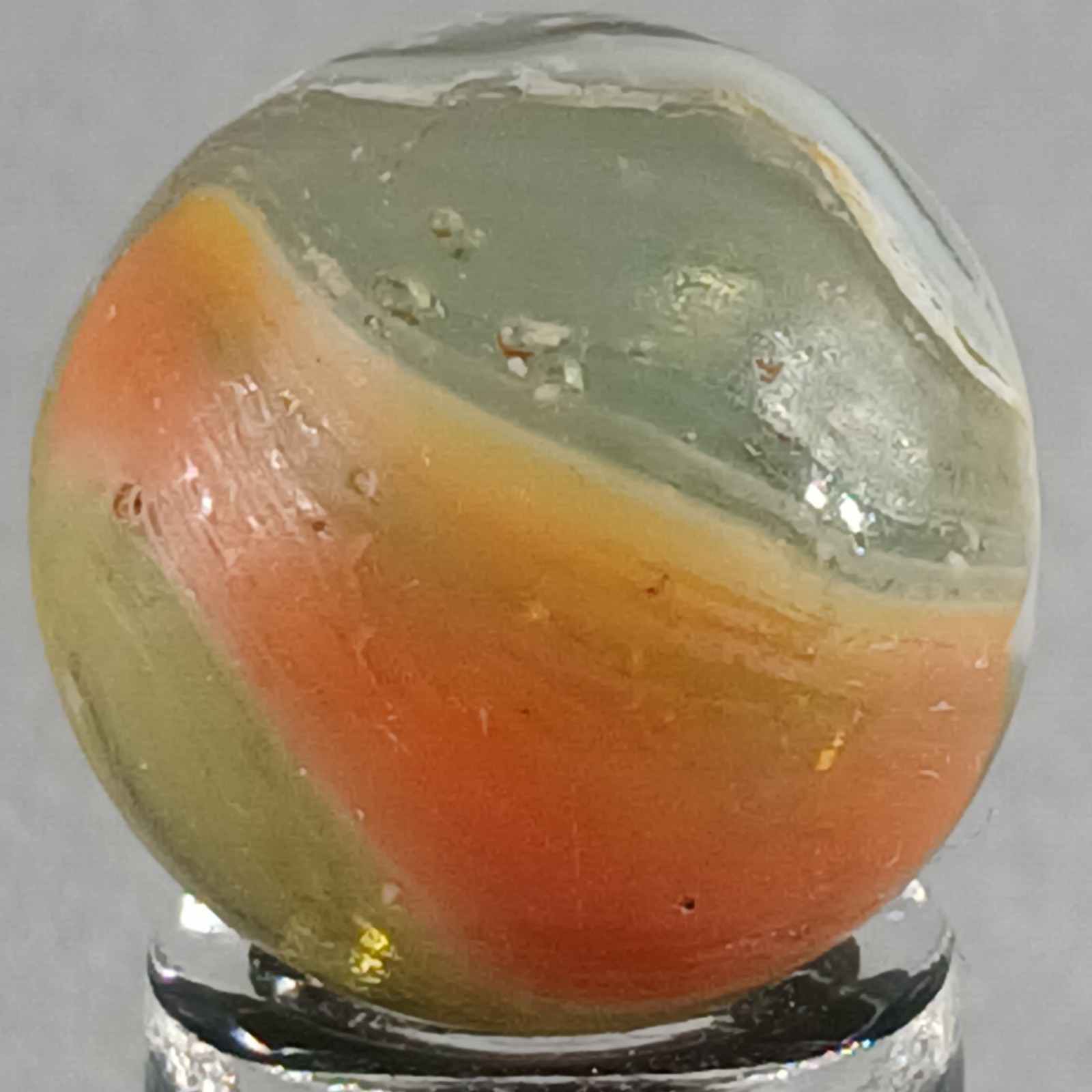 Vintage Vitro Conqueror Marble .61 Inches Near-Mint Condition Combined Shipping