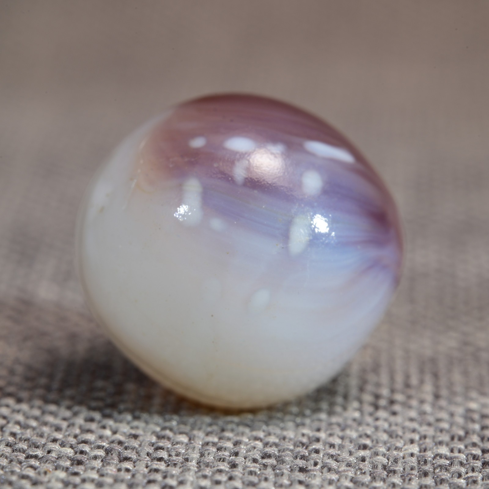 Moldy/Mouldy Vintage Marble 1960’s Funky Hues & Subtle Spots 11/16”