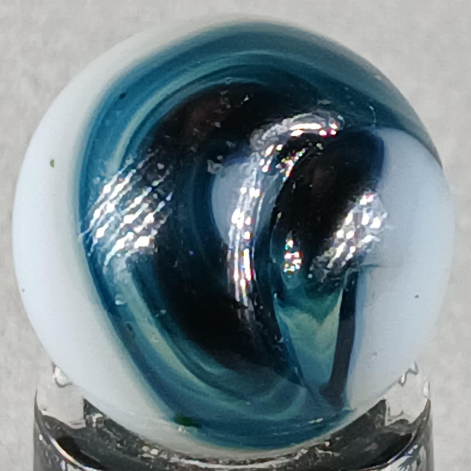 Small Jabo Swirl Marble .52 Inches Near-Mint Condition Combined Shipping