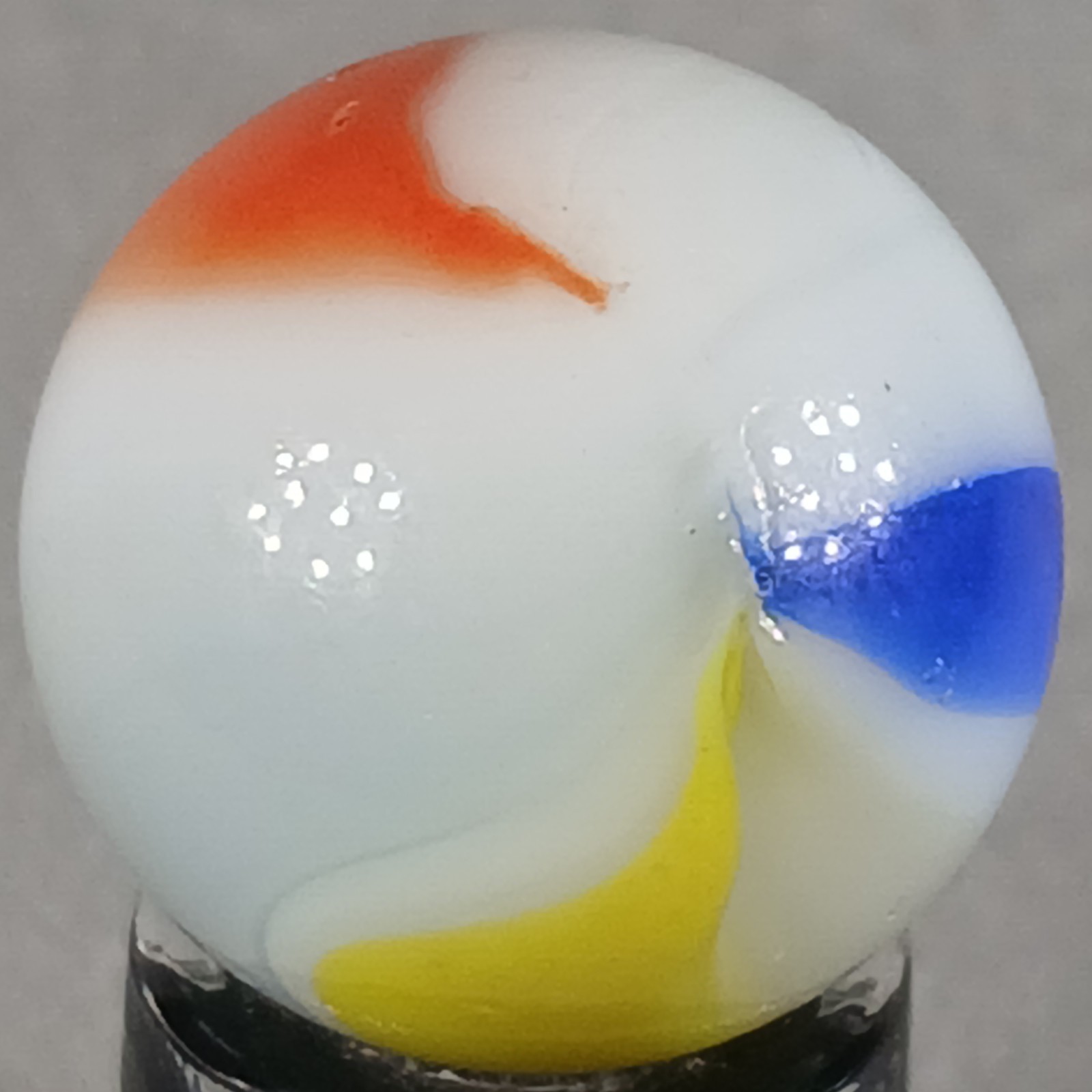 Vintage Imported Patch And Ribbon Marble .62 Inches Near-Mint Condition