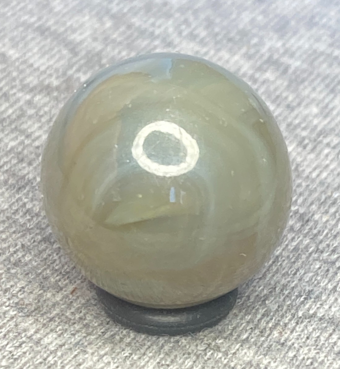 Alley agate marble smokey grey ghost .70″
