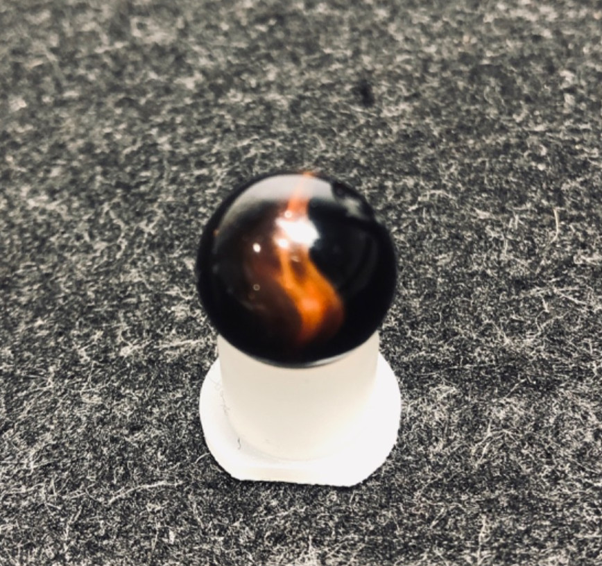 🔥Estate Sale Vintage Transitional “Mist Lutz” Marble Size 5/8 in / .61 in🔥