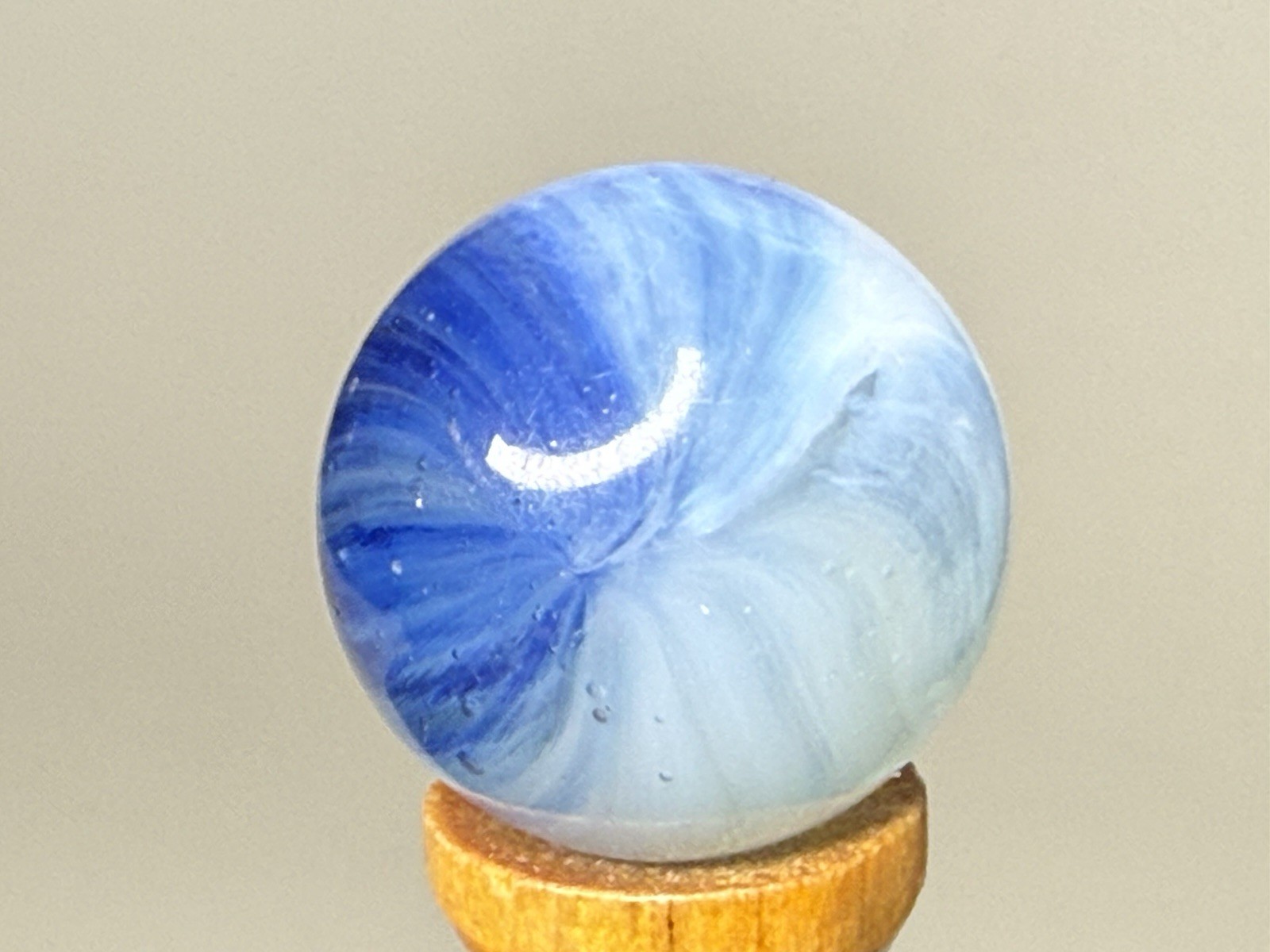Lot Of 3 Master Brushed Patch Marbles .62” To .64” NM(+)