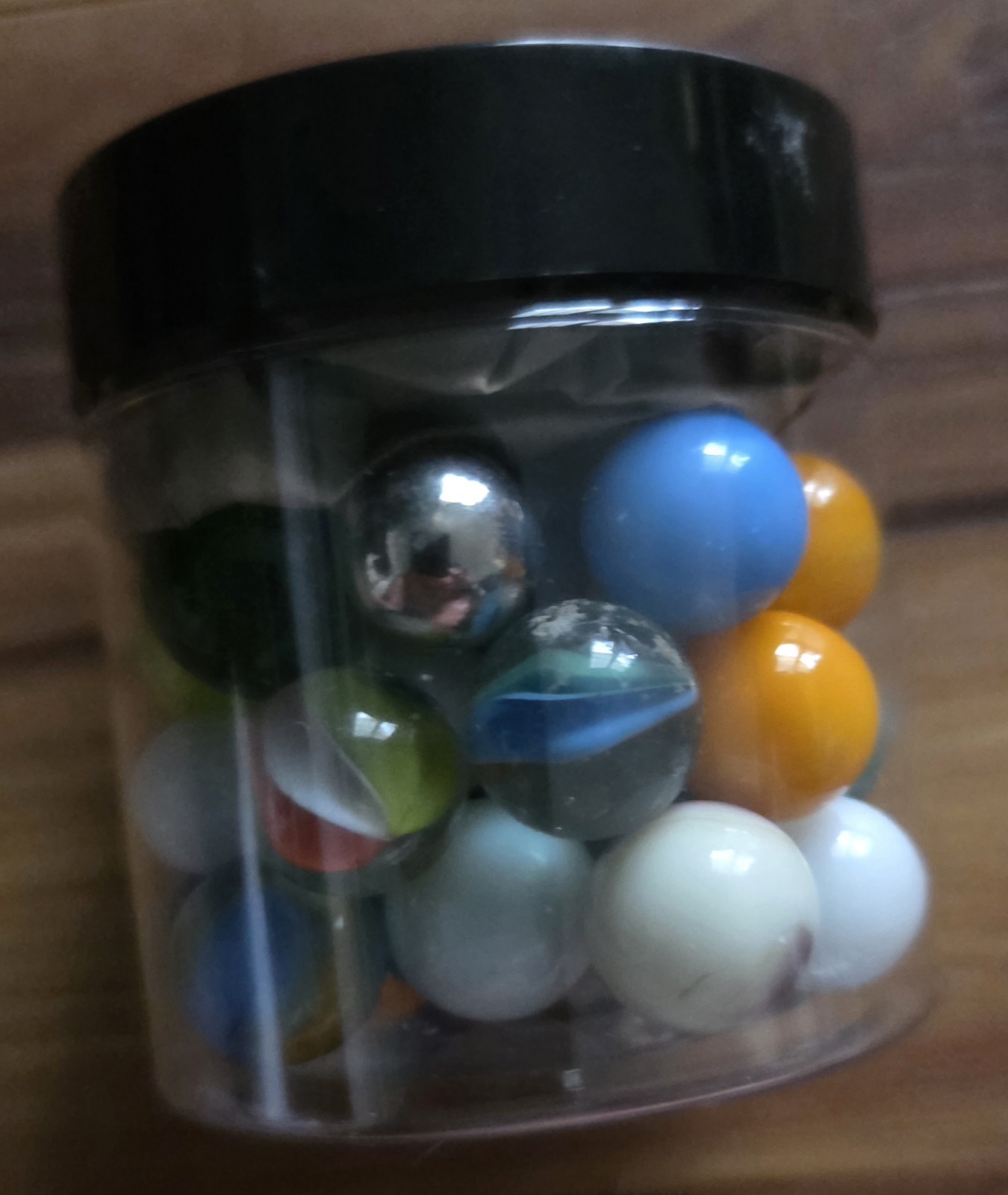 30PCS Glass Marbles and 2 Steelies