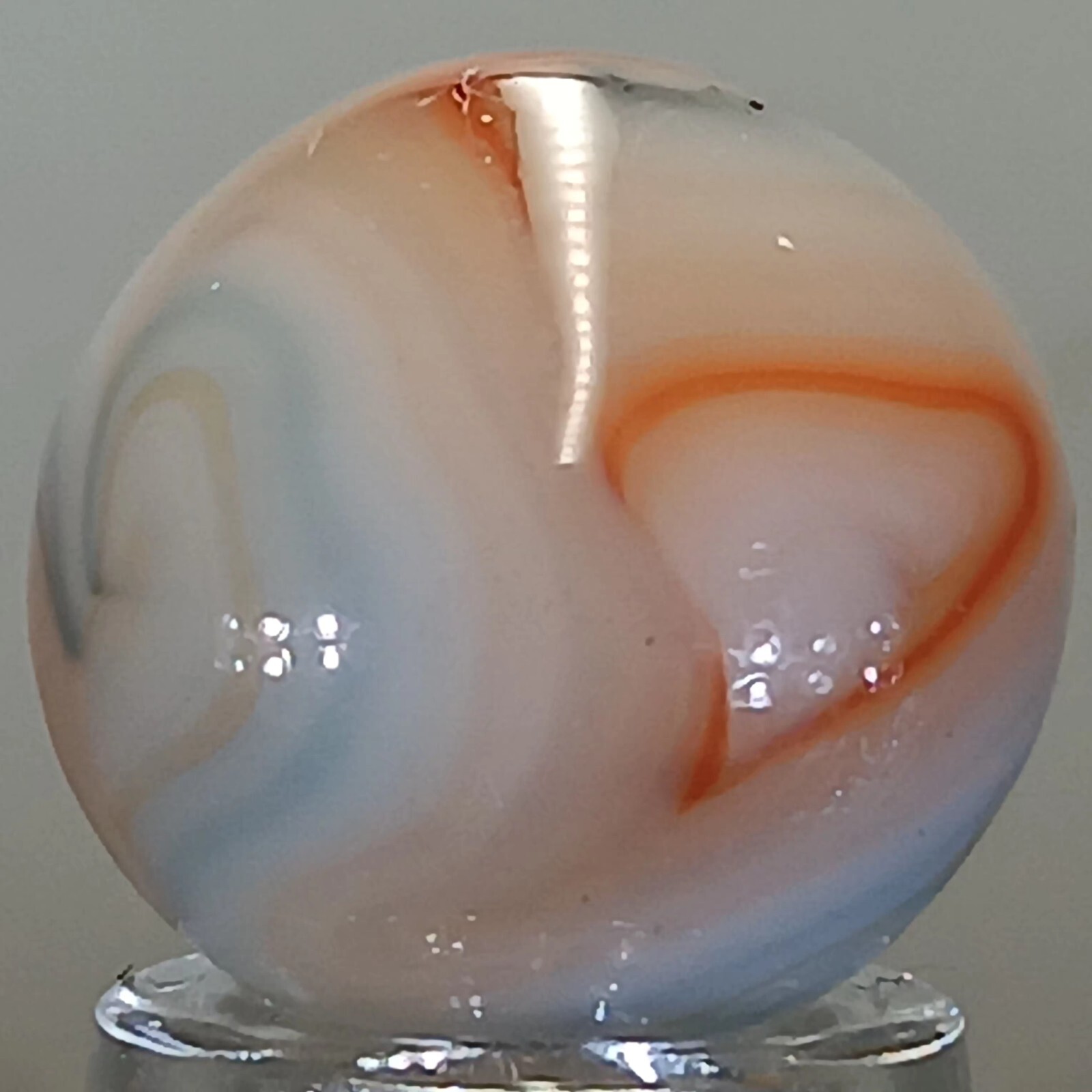Vintage Champion Swirl Marble .58 Inches Good Condition Combined Shipping