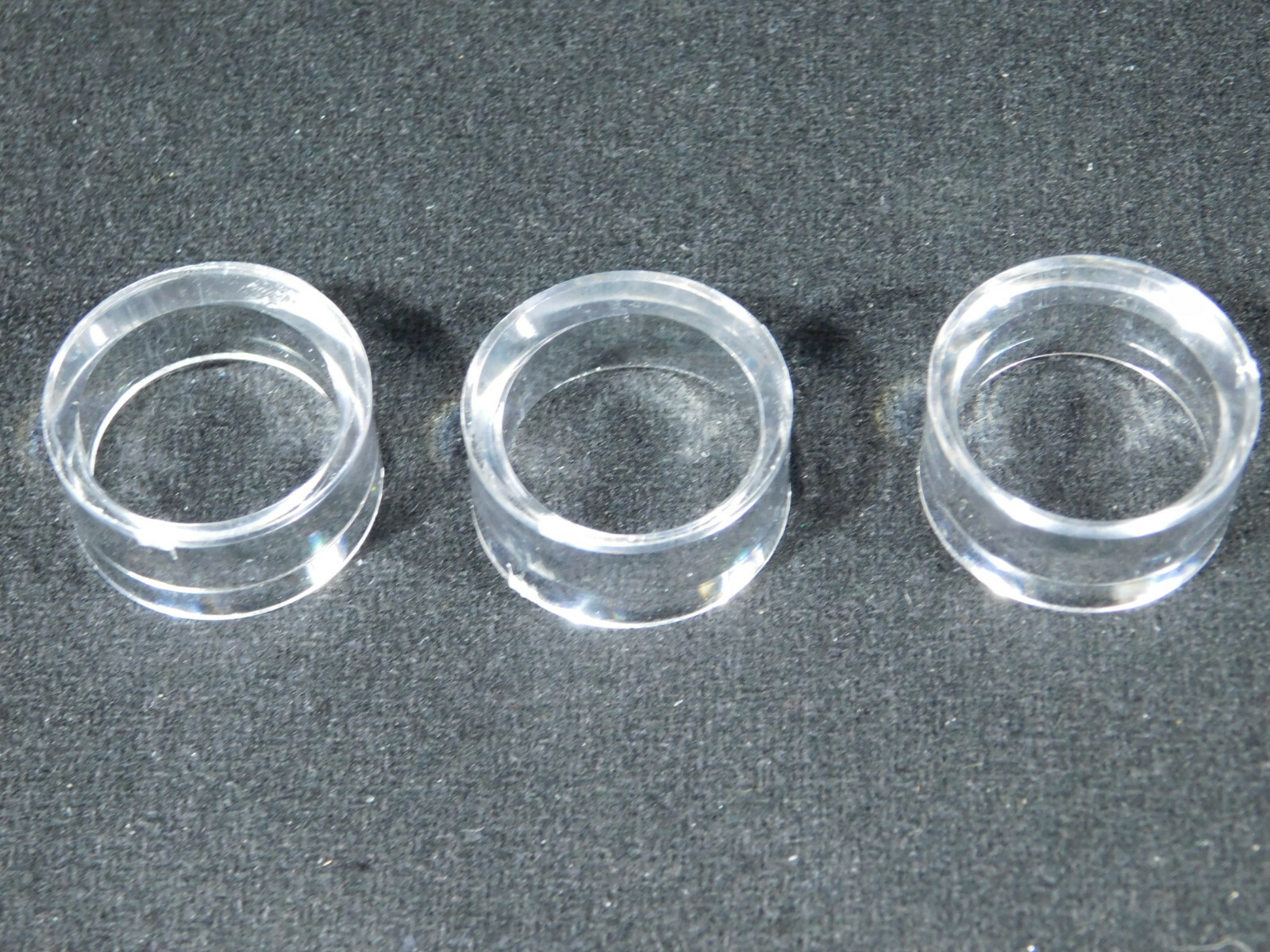 Sphere Display Stand Lot of THREE Clear Acrylic Small Size