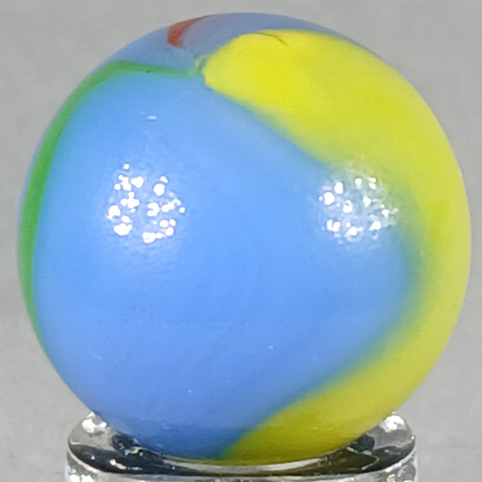 Vintage Imported Patch And Ribbon Marble .61 Inches Near-Mint Condition