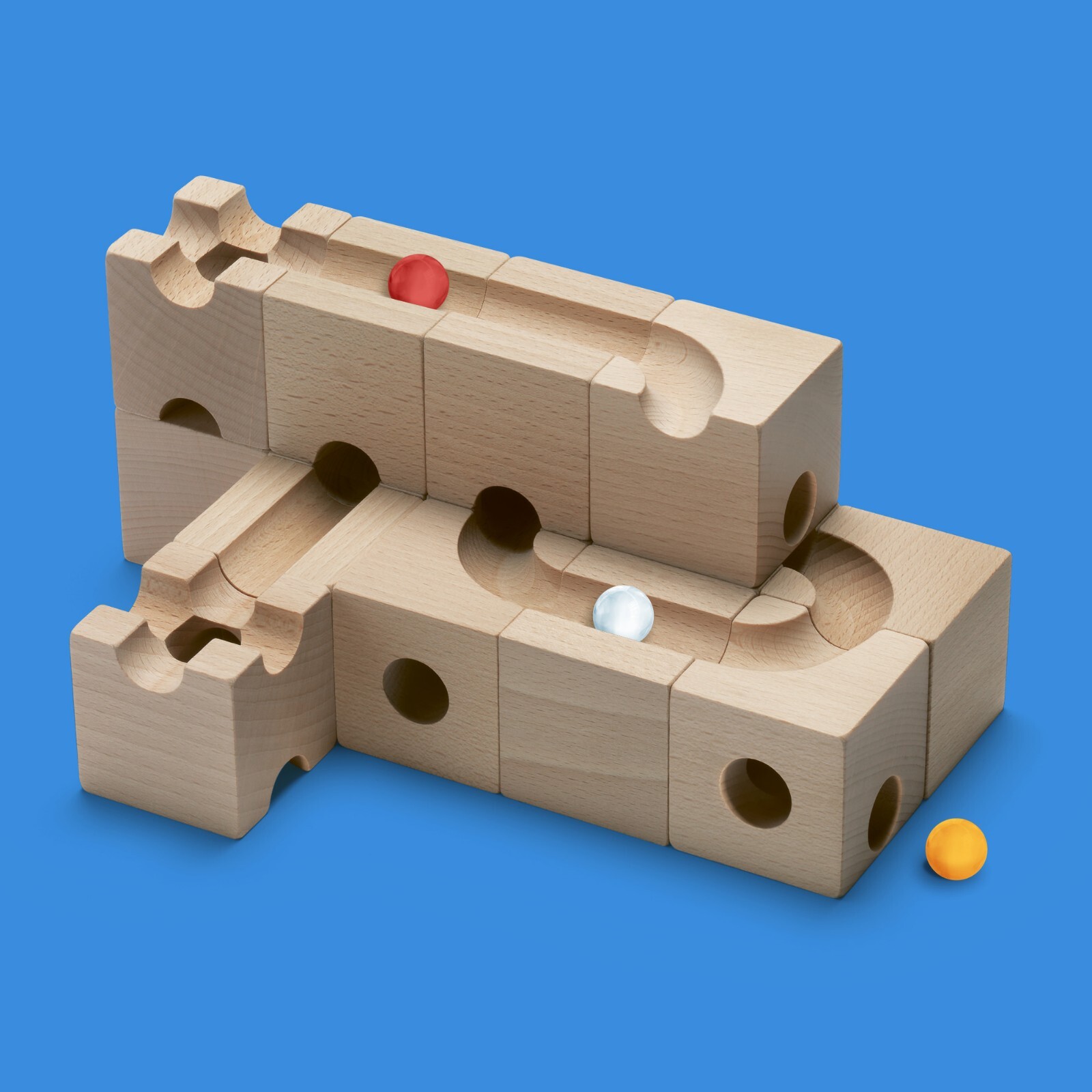 CUBORO PRO Extra Set toy marbles run system building game construction Swiss