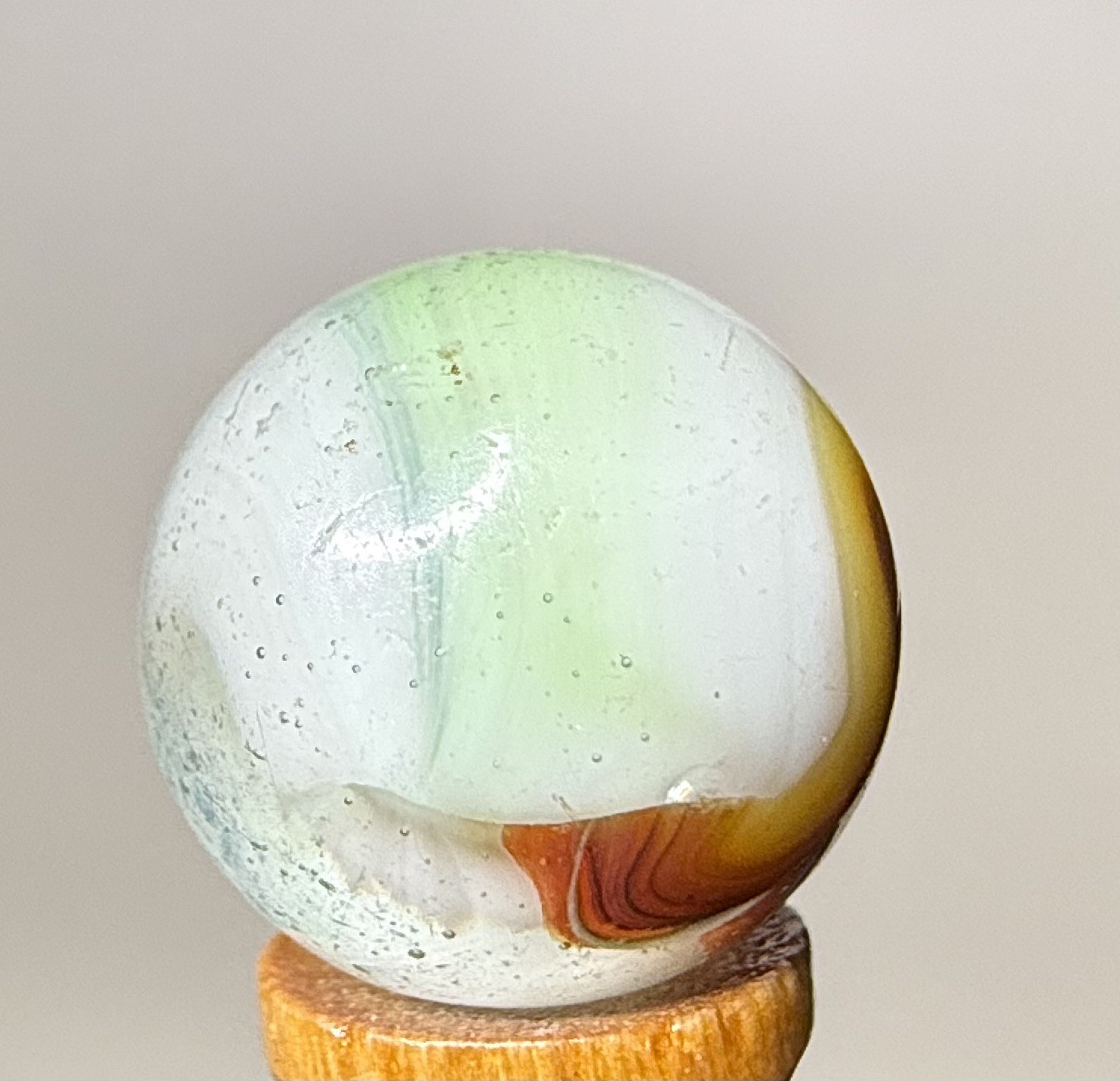 Vitro Agate Tri Lite Marble .62” NM