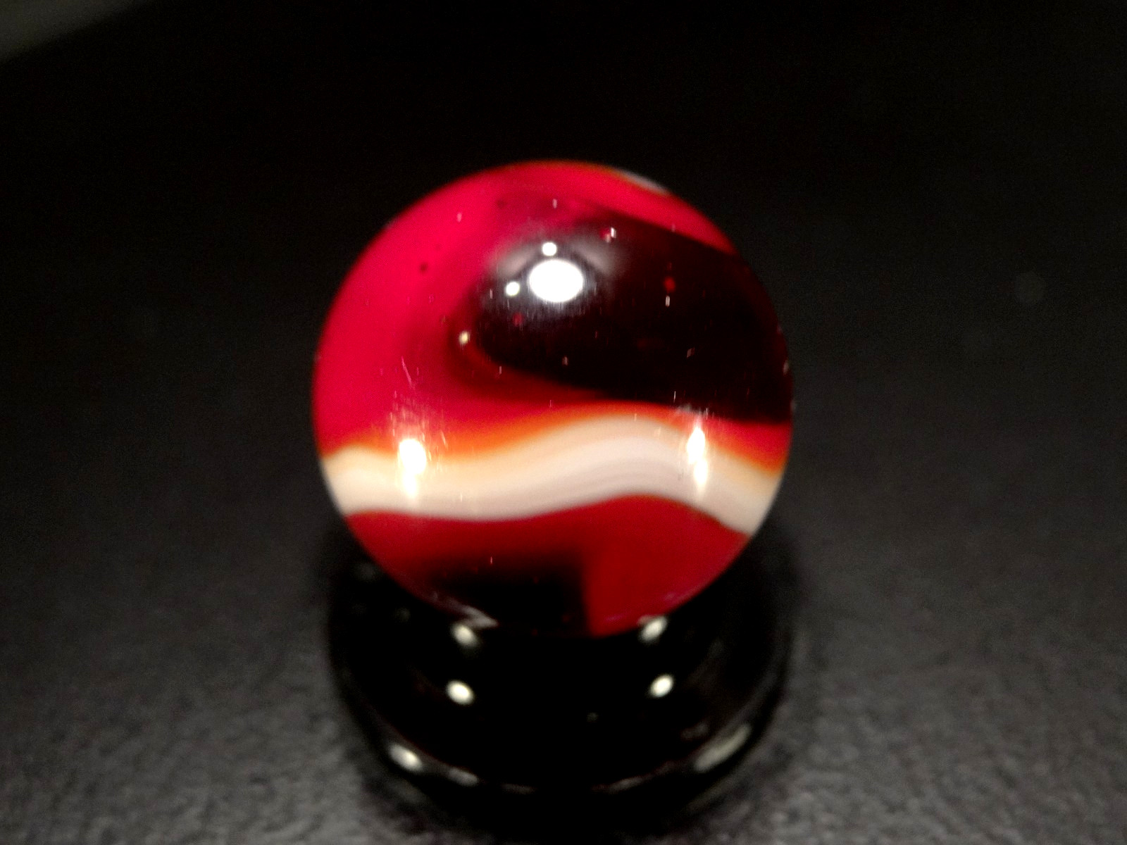 AKRO AGATE CHERRY BOMB 🔴💥 Auger/Snake BOLD WET MINT