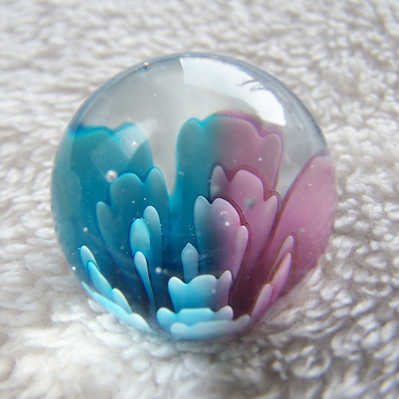 25mm Glass Marbles Decorative Glass Beads Ball DIY Craft Ornament Toy Game Gift