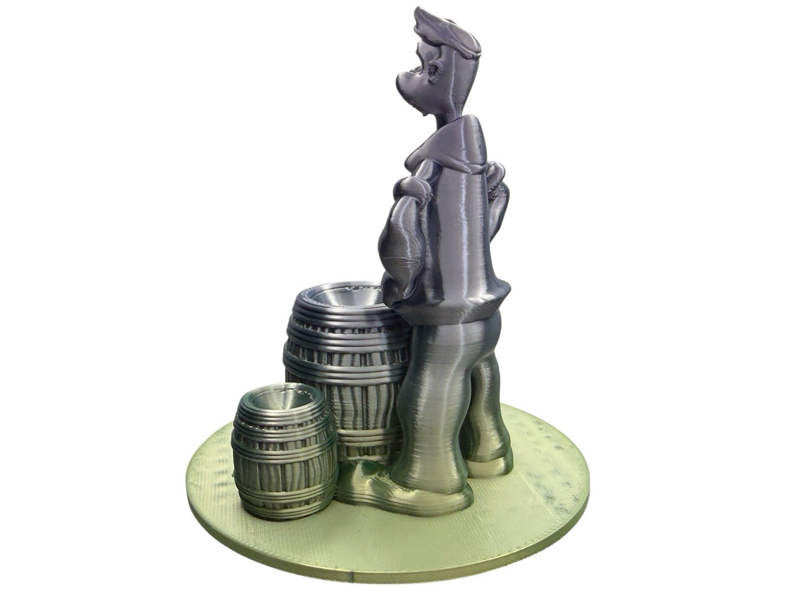 Popeye Marble Display For Marbles – Lot #9205b