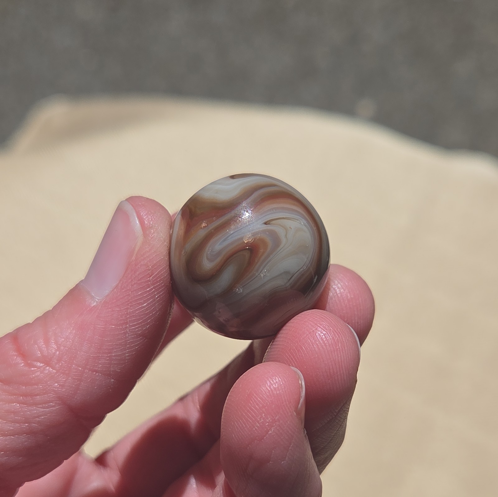 JABO Multi-Color Swirl Marble Size .96″ BEAUTIFUL