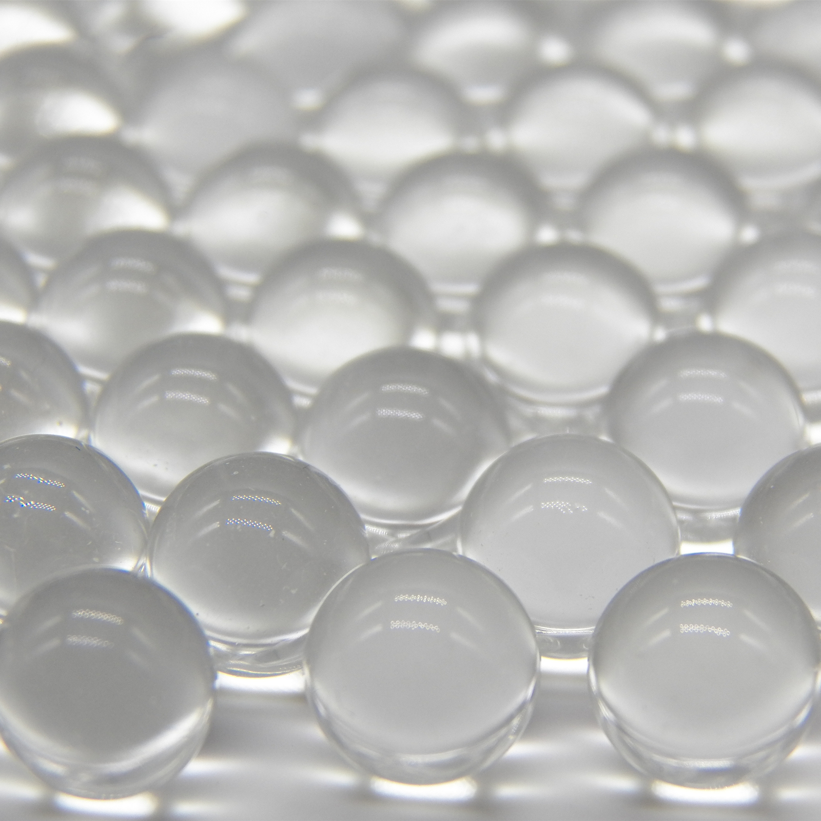 1000/2000X High Precision Transparent Glass Beads Small Marbles 2.5mm ~ 11mm