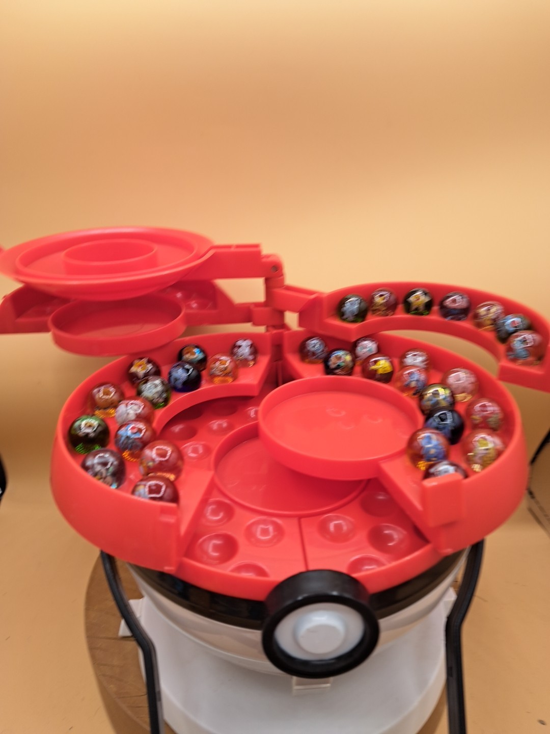 Pokémon Glass Marbles Collection with Poké Ball Case and Character Marbles