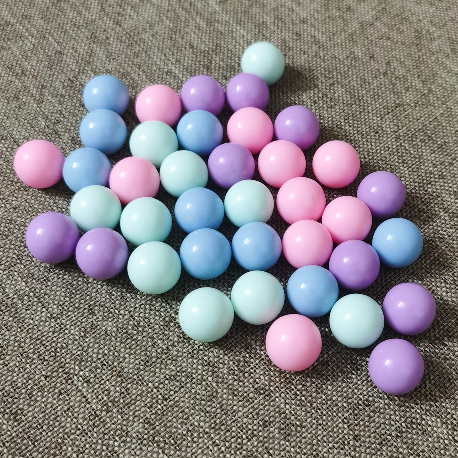 Hotusi 80Pcs Game Replacement 13.5 millimeters, Pink, Blue, Purple, Green