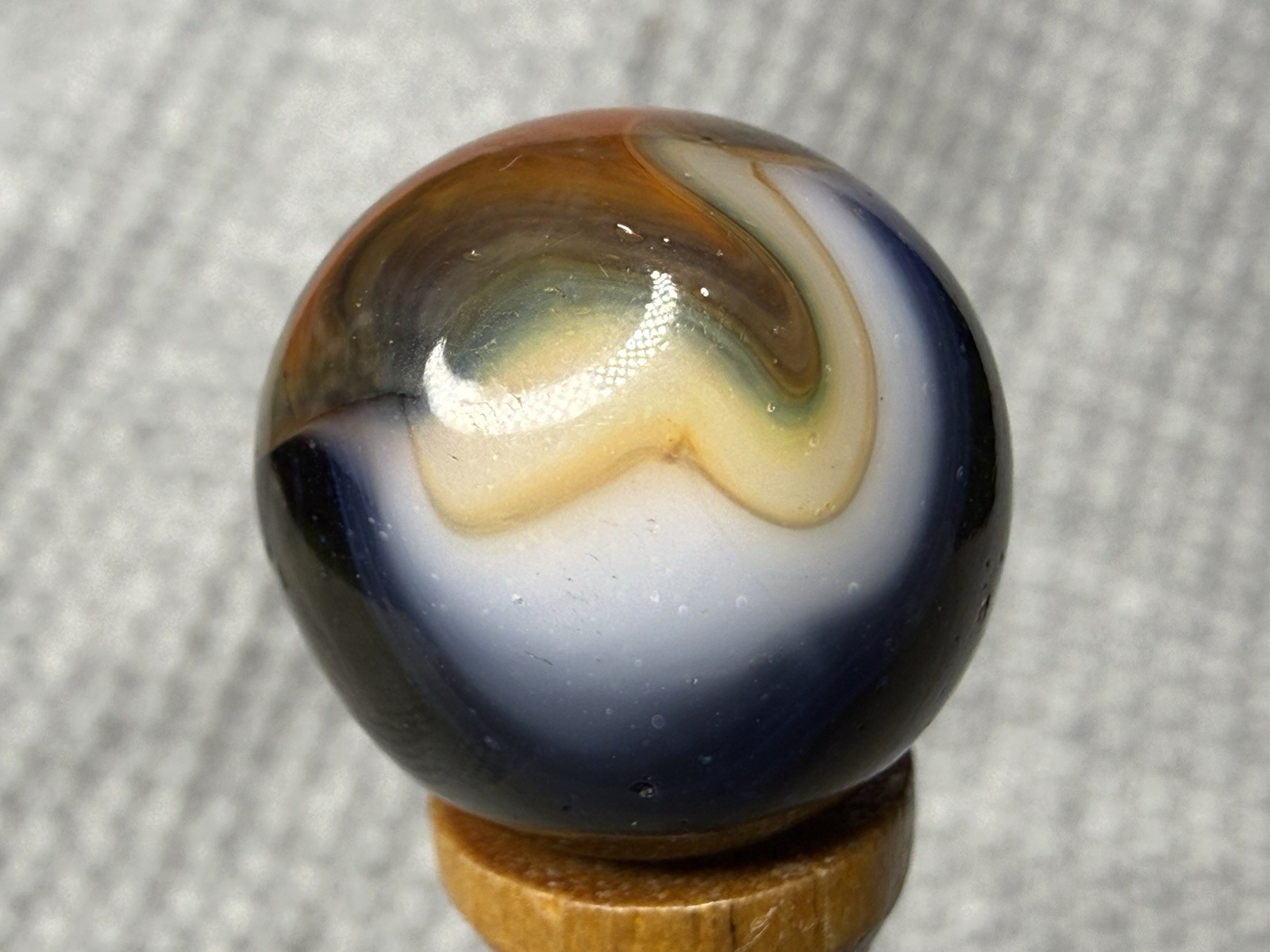 Peltier MC Multi Colored Rainbo Marble .67” NM(+)