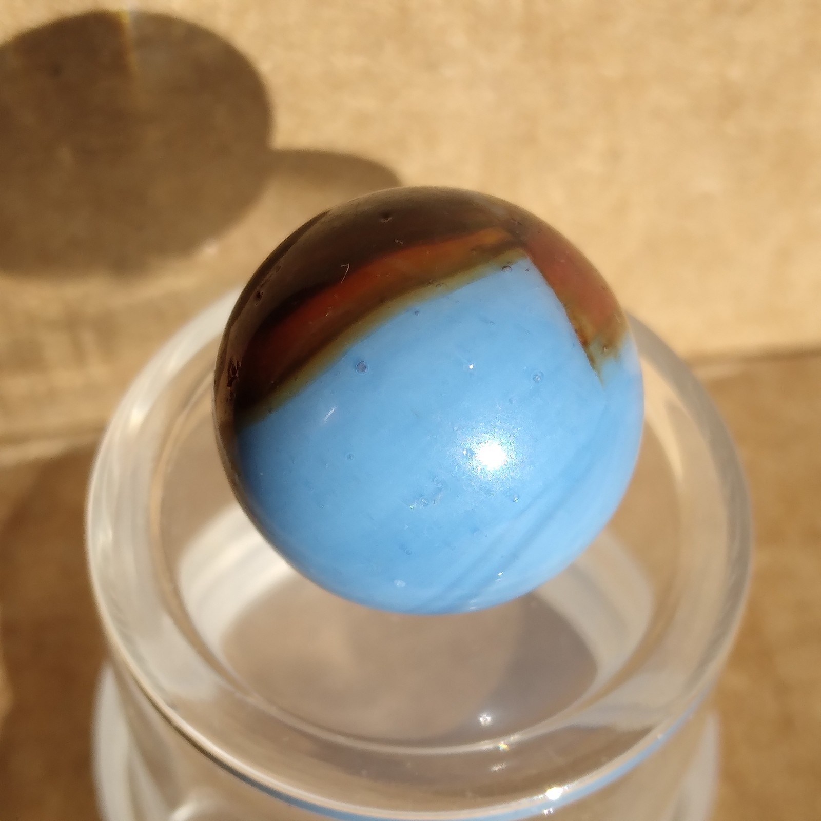 0.61″ Vintage Marble- Peltier Kokomo Vitro Akro Christensen