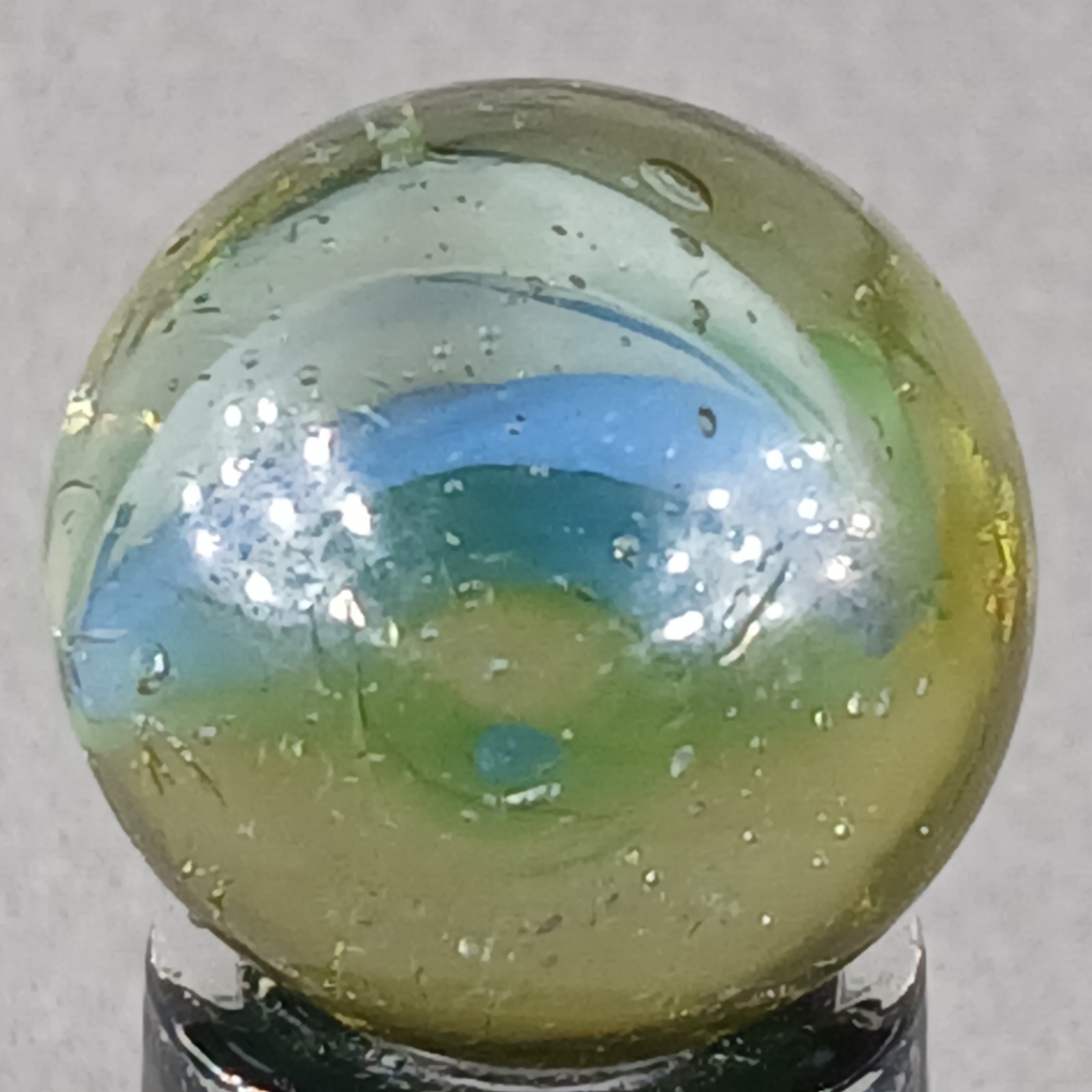 Vintage Imported Cat’s Eye Marble .60 Inches Near-Mint Condition