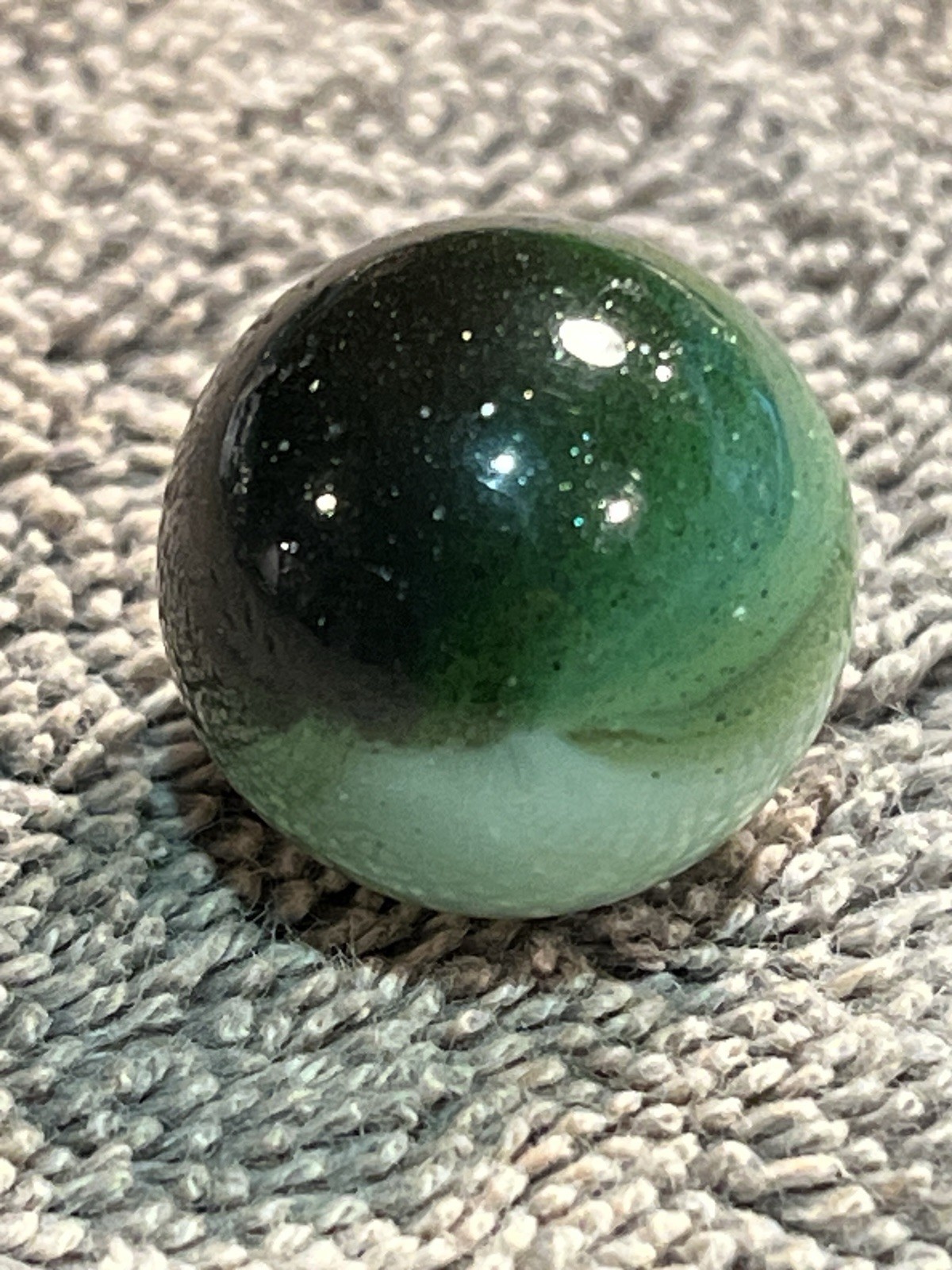 Master or Akro Crazy Aventurine Filled Patch Marble .70″ NM
