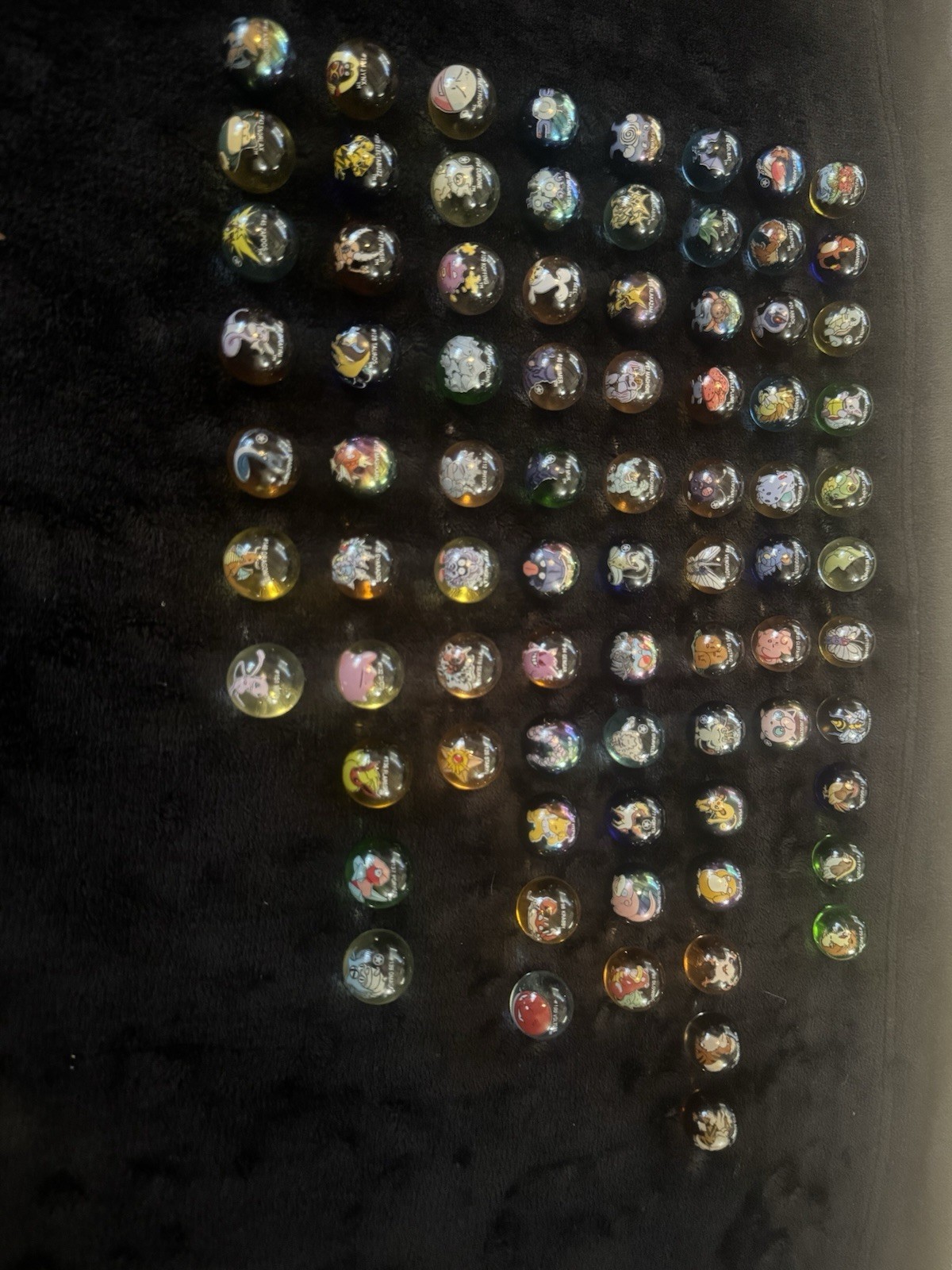 Pokemon Marble Case W/ Charizard HOLO, 110 Marbles, Pouches, Trainers, & Shooter