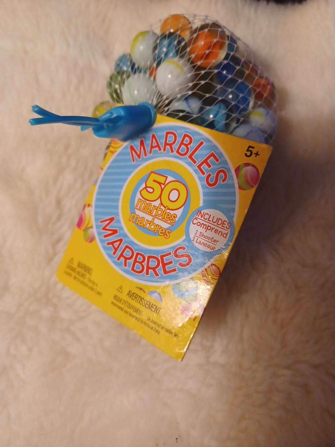 Ages 5+ Toy Marbles 50 Pack by IMPERIAL TOY NEW includes One Shooter