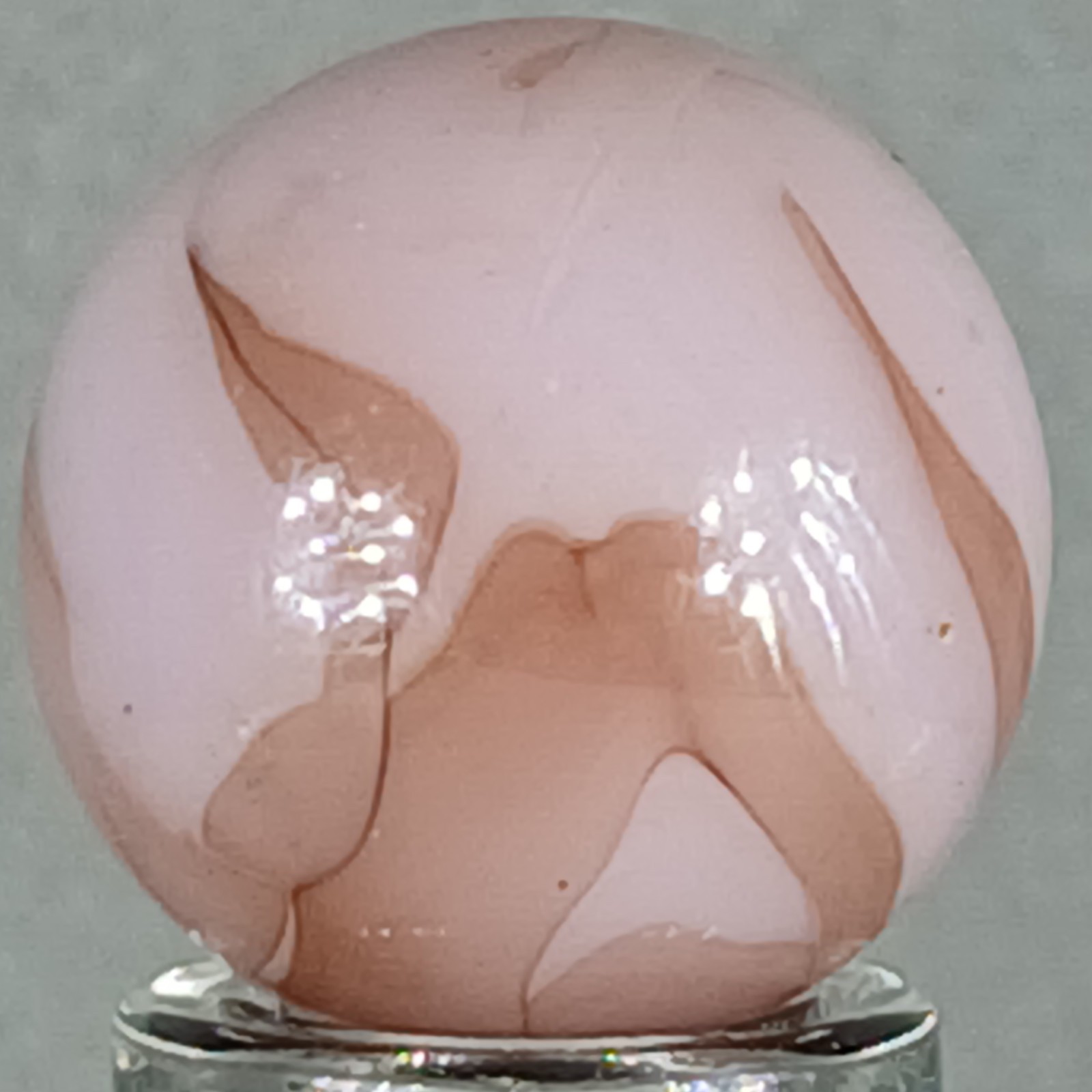 Vintage Champion Swirl Marble .61 Inches Near-Mint Condition Combined Shipping