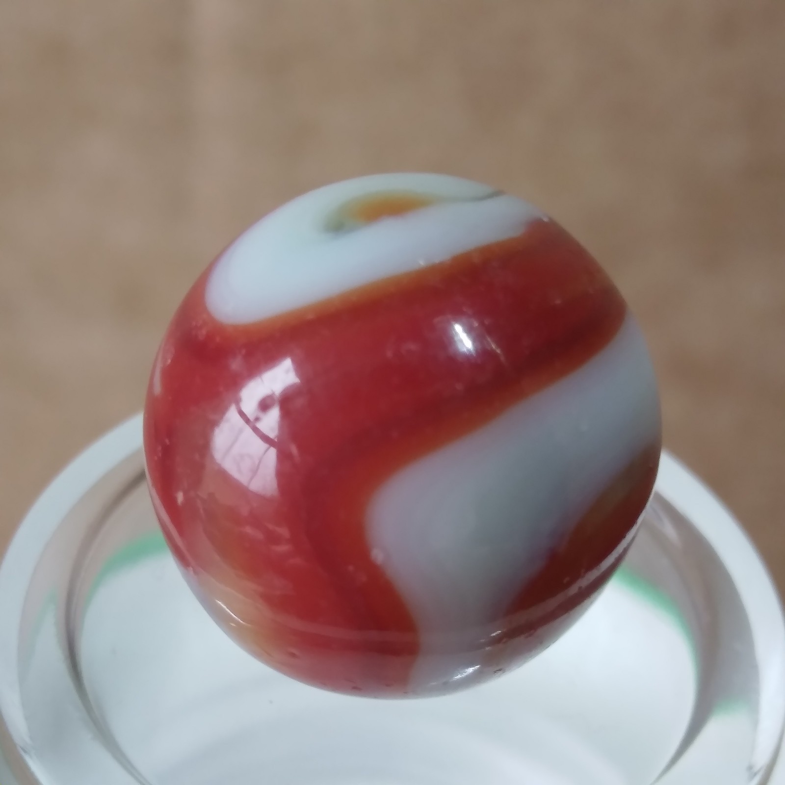 0.62″ Vintage Marble- Alley Ravenswood Heaton WV Swirl- Quick List #Q14