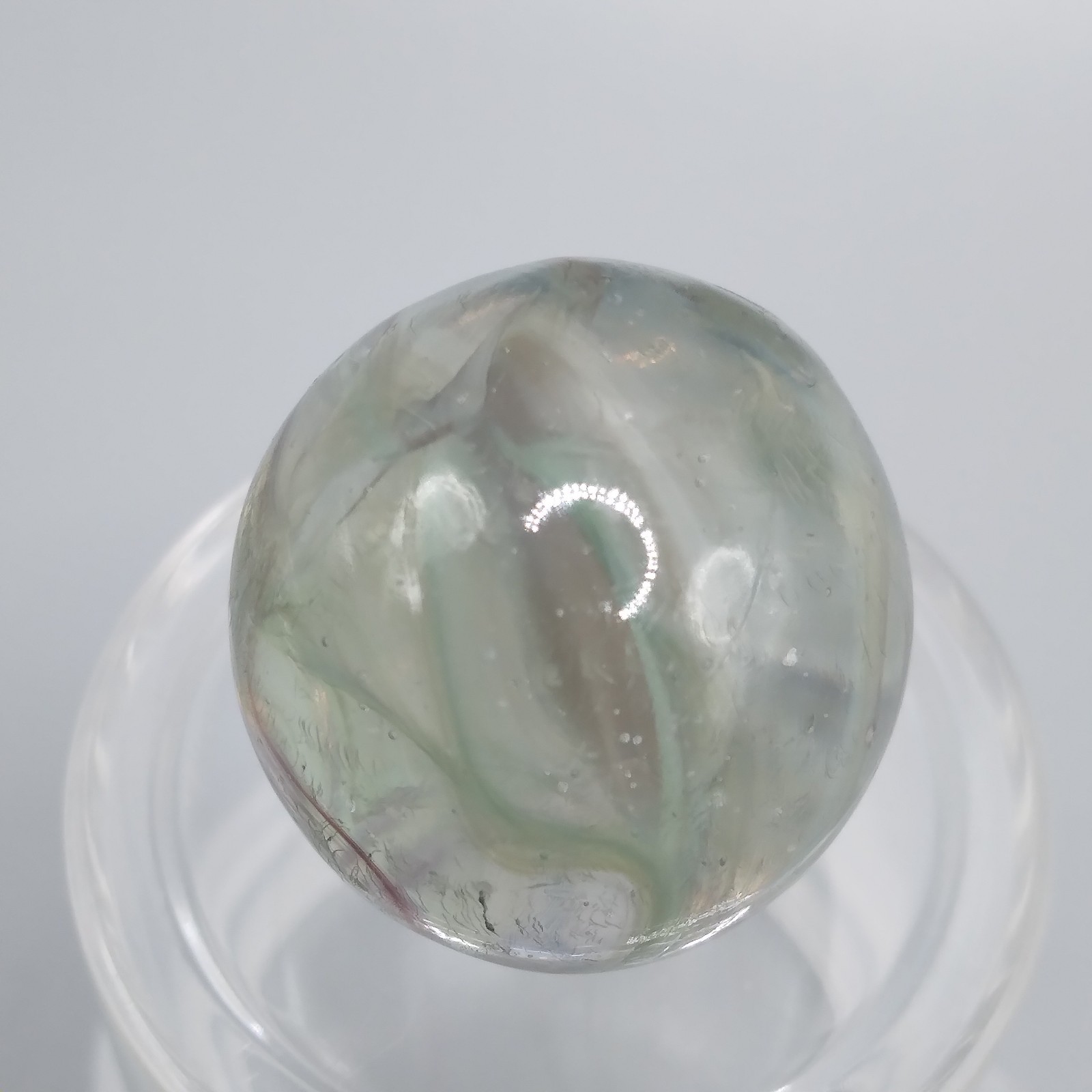 0.65″ Vintage Marble- Vitro Akro Alley Ravenswood Cat Eye Swirl- Quick List #Q30