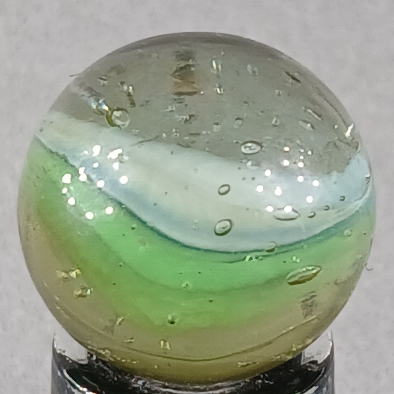 Vintage Imported Cat’s Eye Marble .60 Inches Near-Mint Condition