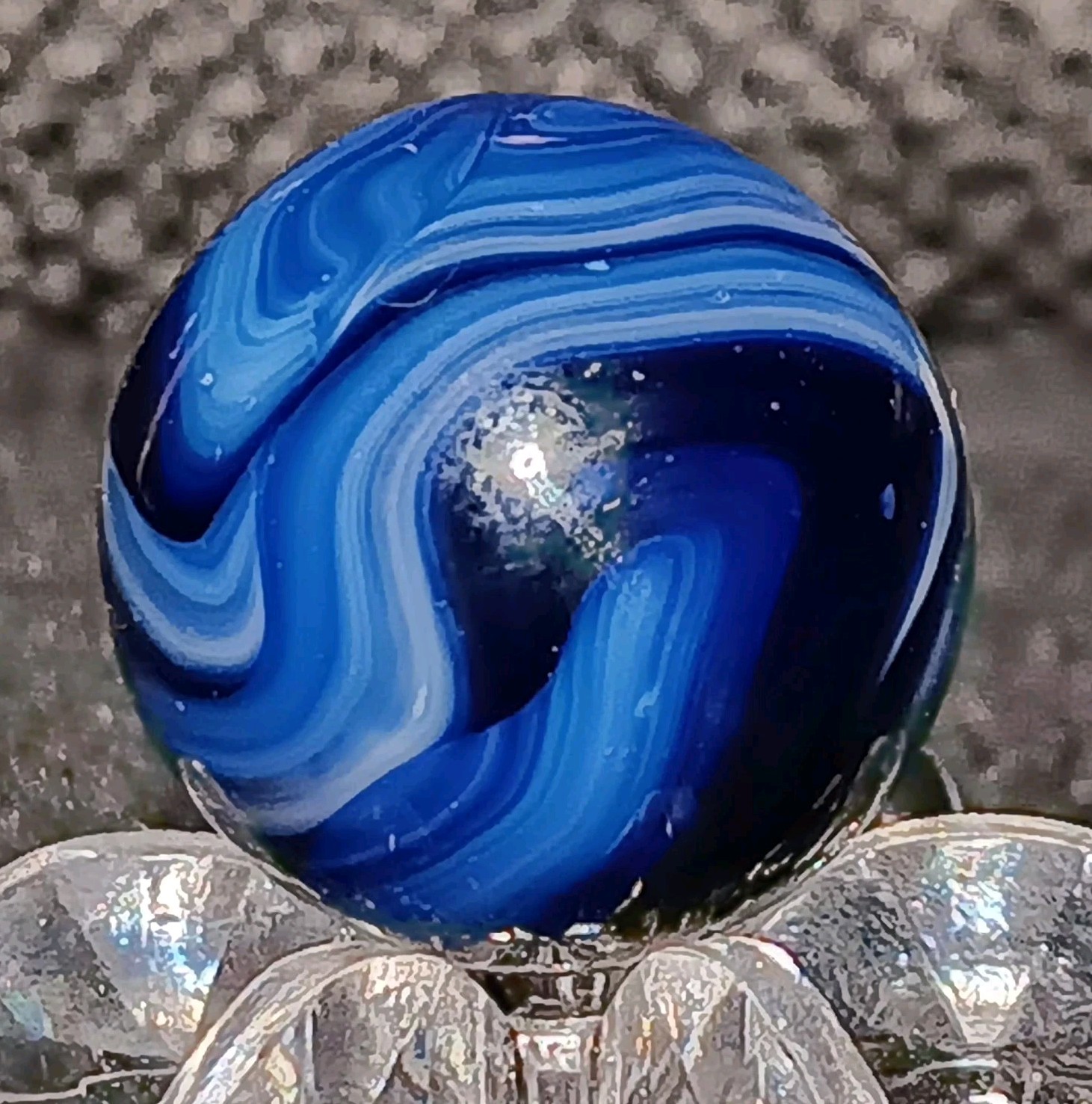 Ravenswood Swirl Marble. .60″ Mint. Premium Example.