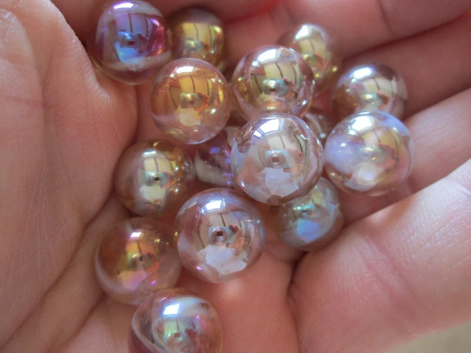 2 POUNDS 9/16 INCH FAIRY/ MEDUSA JELLYFISH MEGA / VACOR MARBLES