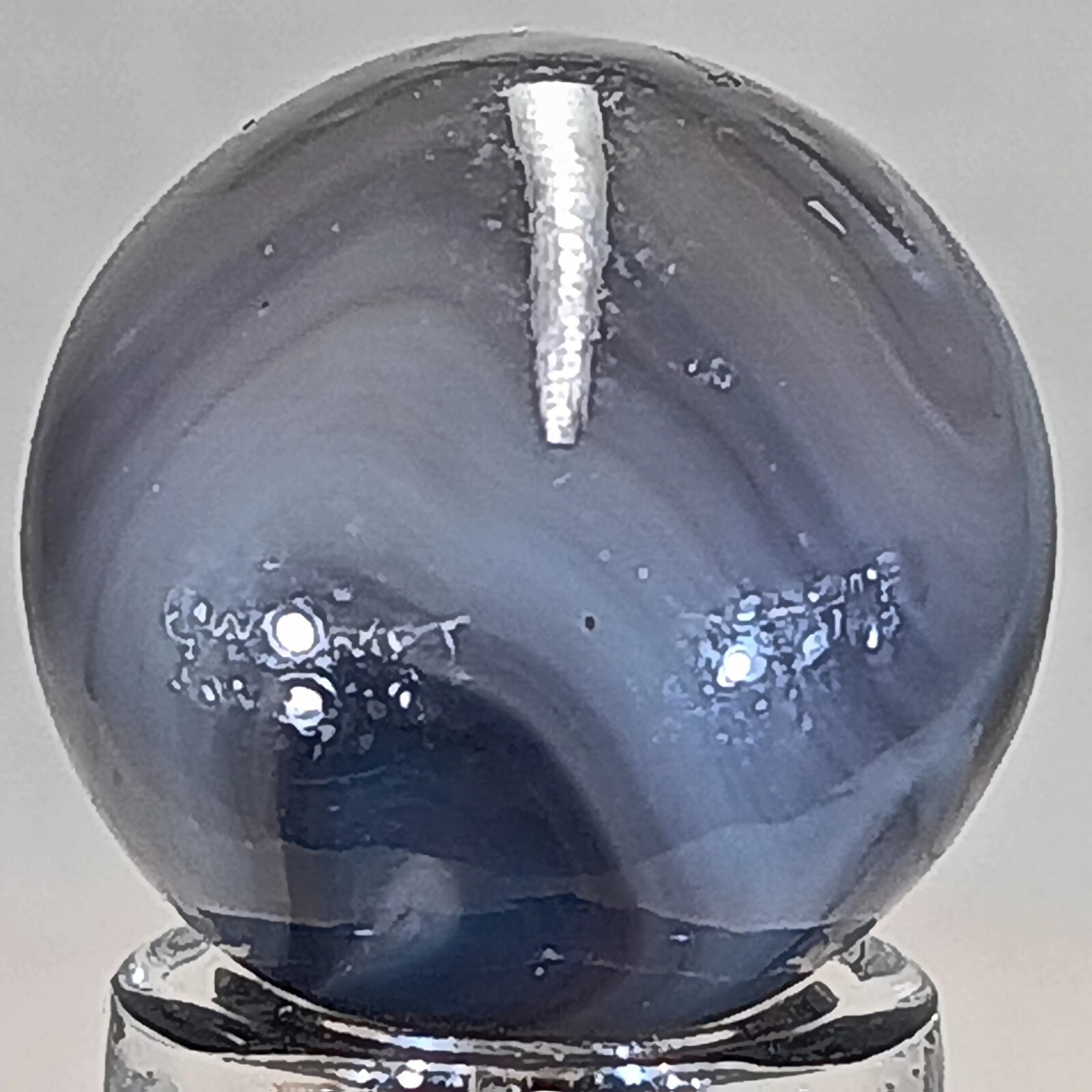 Vintage Champion Swirl Marble .60 Inches Near-Mint Condition