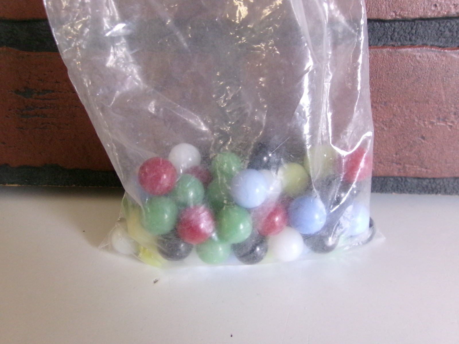 Vintage 1978 Steven 59 Chinese Checker Marbles Original Package USA Missing One