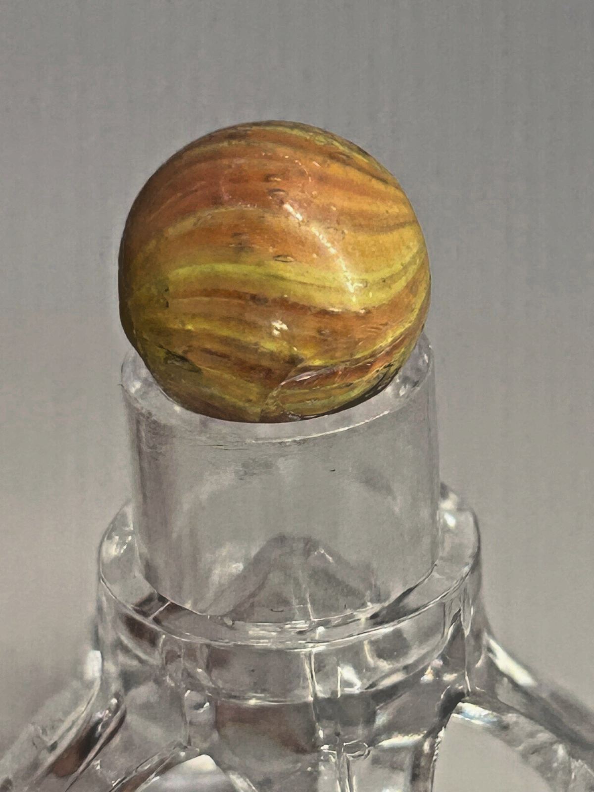 Antique German Onionskin Marble 73/128″ Near Mint O46